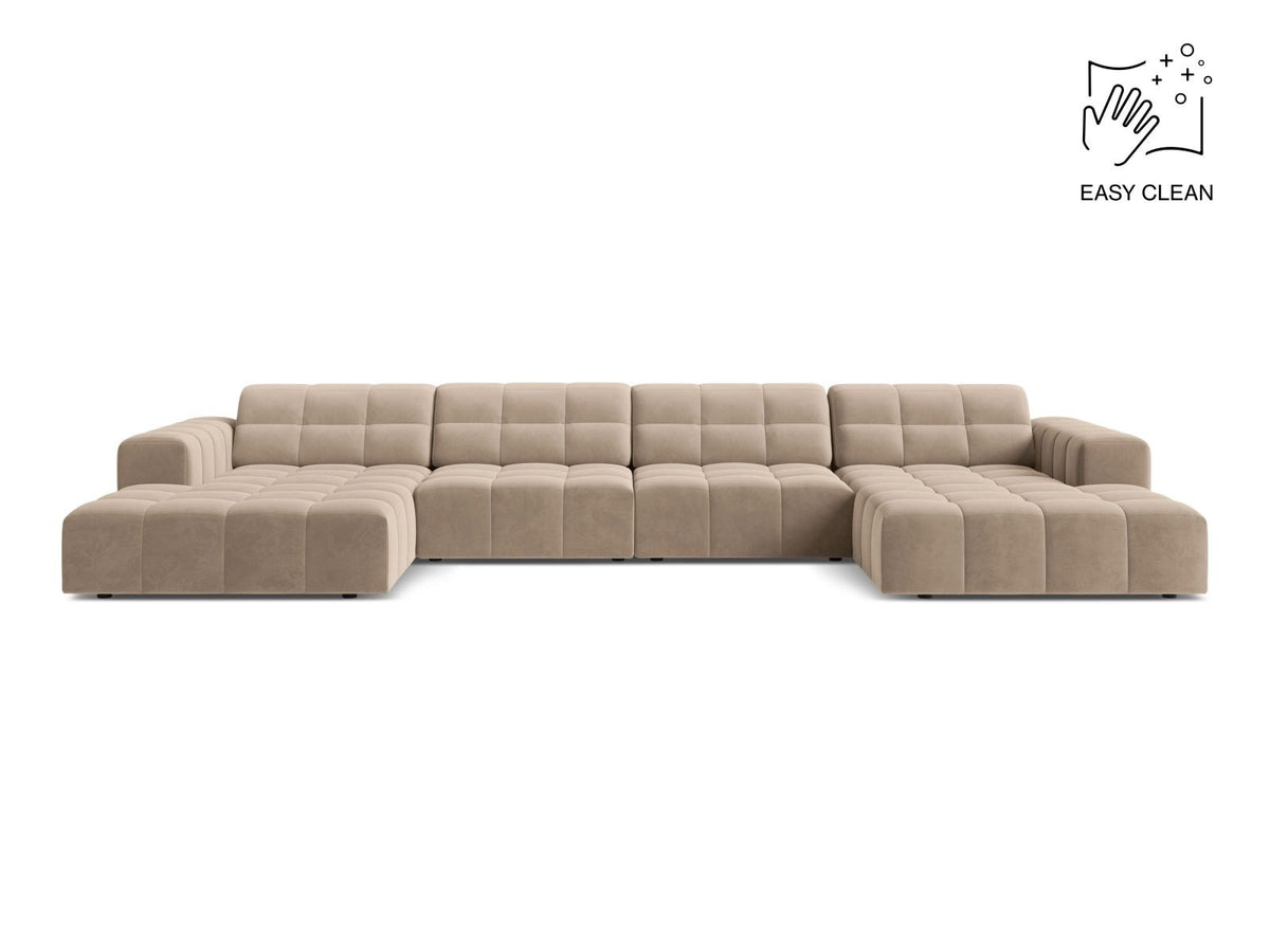 Chicago Velour Panoramic Sofa 6 Sitzer 166cm von Cosmopolitan Design – Ansicht 11