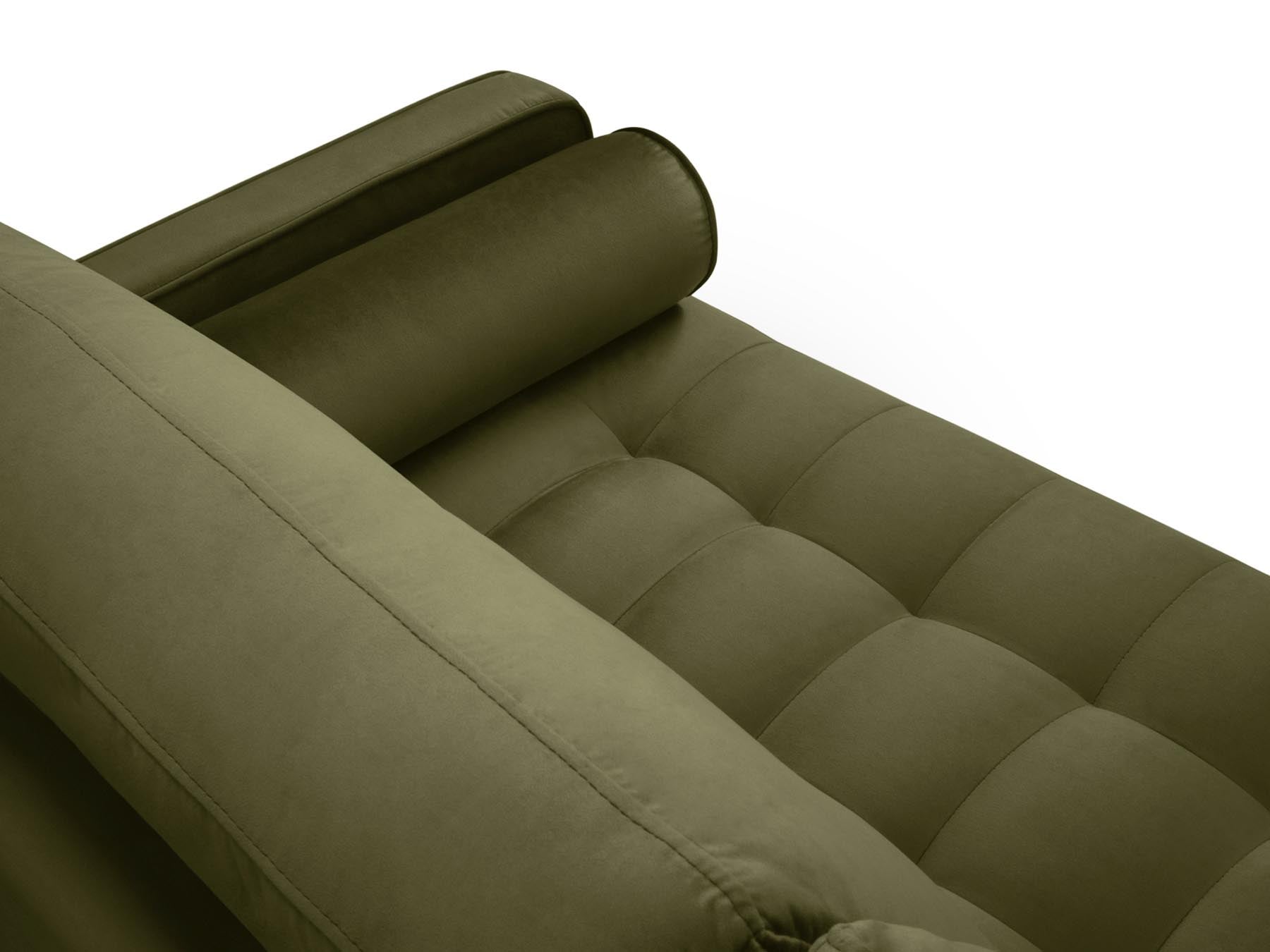 6-Sitzer Panoramic Sofa Aspen in Green-Salvador präsentiert im Onlineshop von KAQTU Design AG. Ecksofa ist von Cosmopolitan Design