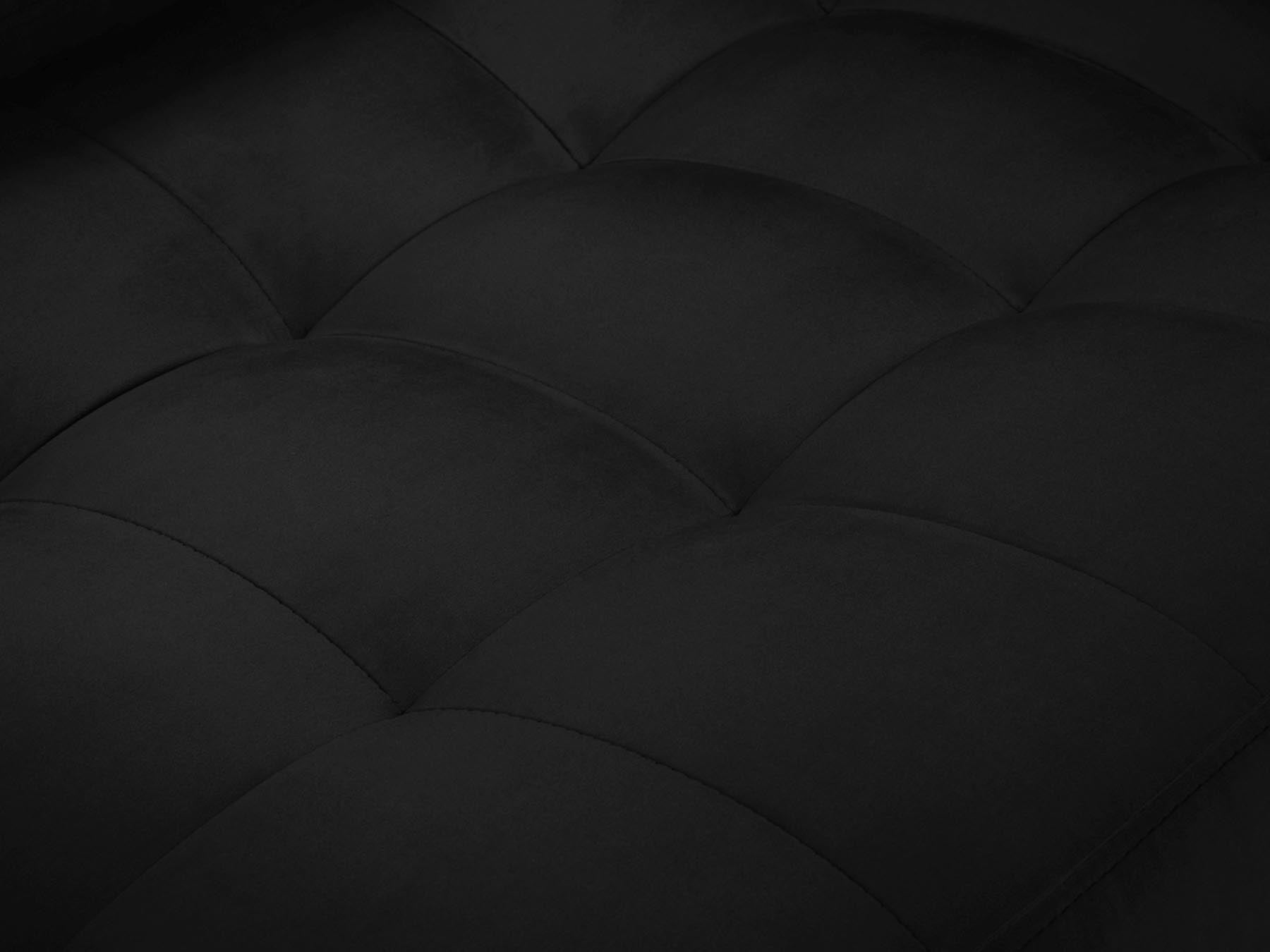 6-Sitzer Panoramic Sofa Aspen in Black-Salvador präsentiert im Onlineshop von KAQTU Design AG. Ecksofa ist von Cosmopolitan Design
