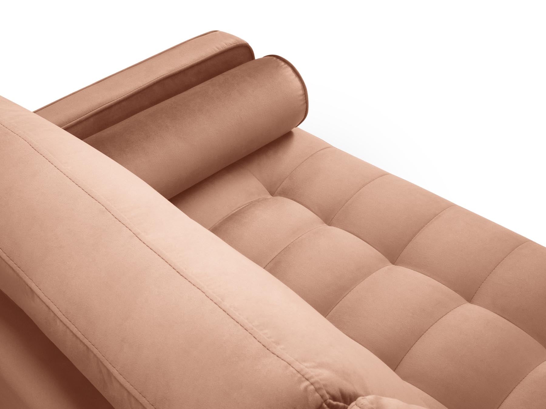 6-Sitzer Panoramic Sofa Aspen in Pink-Salvador präsentiert im Onlineshop von KAQTU Design AG. Ecksofa ist von Cosmopolitan Design