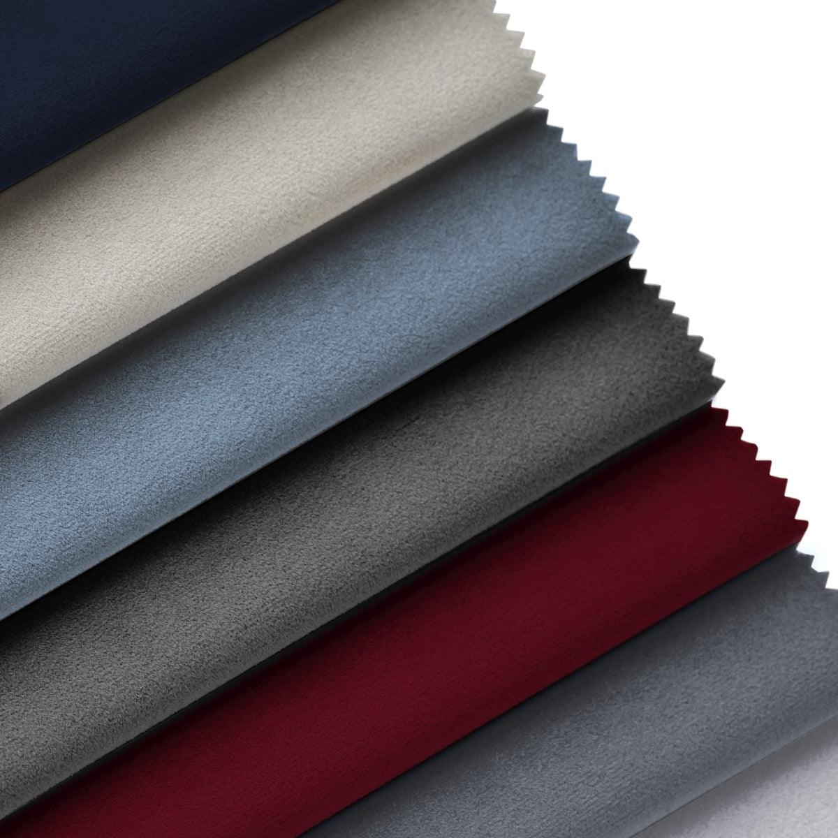 Entdecken Sie das elegante Vienna Velour Panoramic Sofa für 6 Personen. Luxuriöser Veloursstoff und modernes Design für Ihr Wohnzimmer.