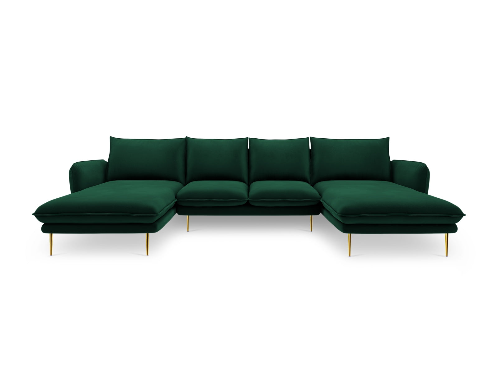 Entdecken Sie das elegante Vienna Velour Panoramic Sofa für 6 Personen. Luxuriöser Veloursstoff und modernes Design für Ihr Wohnzimmer.