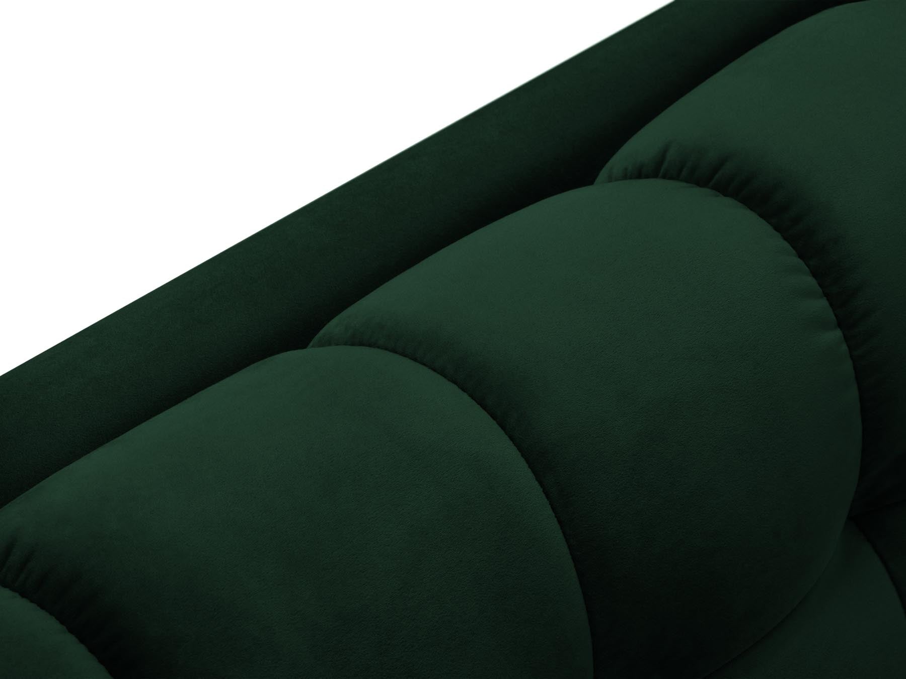 7-Sitzer Panoramic Sofa Bali in Bottle Green-Bluvel präsentiert im Onlineshop von KAQTU Design AG. Ecksofa ist von Cosmopolitan Design