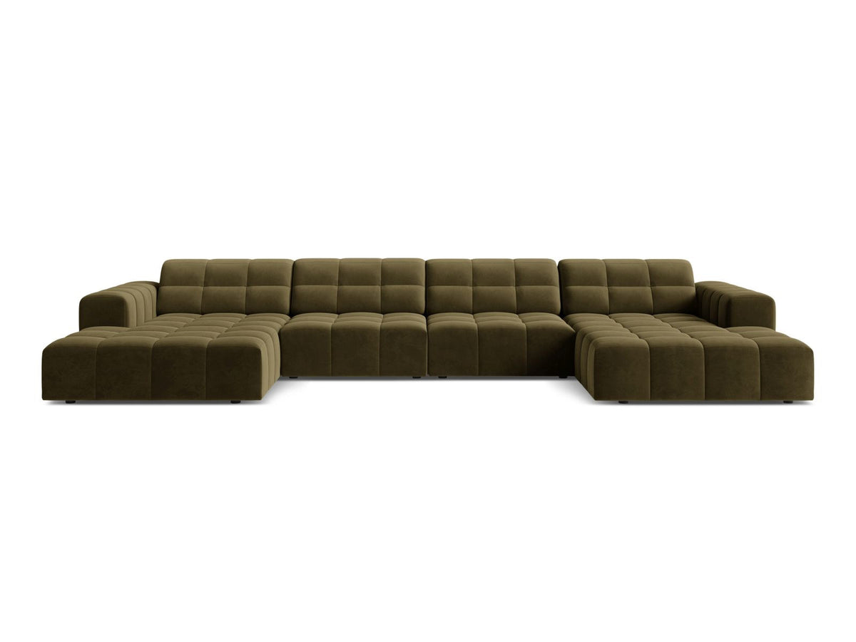 Chicago Velour Panoramic Sofa 6 Sitzer 166cm von Cosmopolitan Design – Ansicht 56