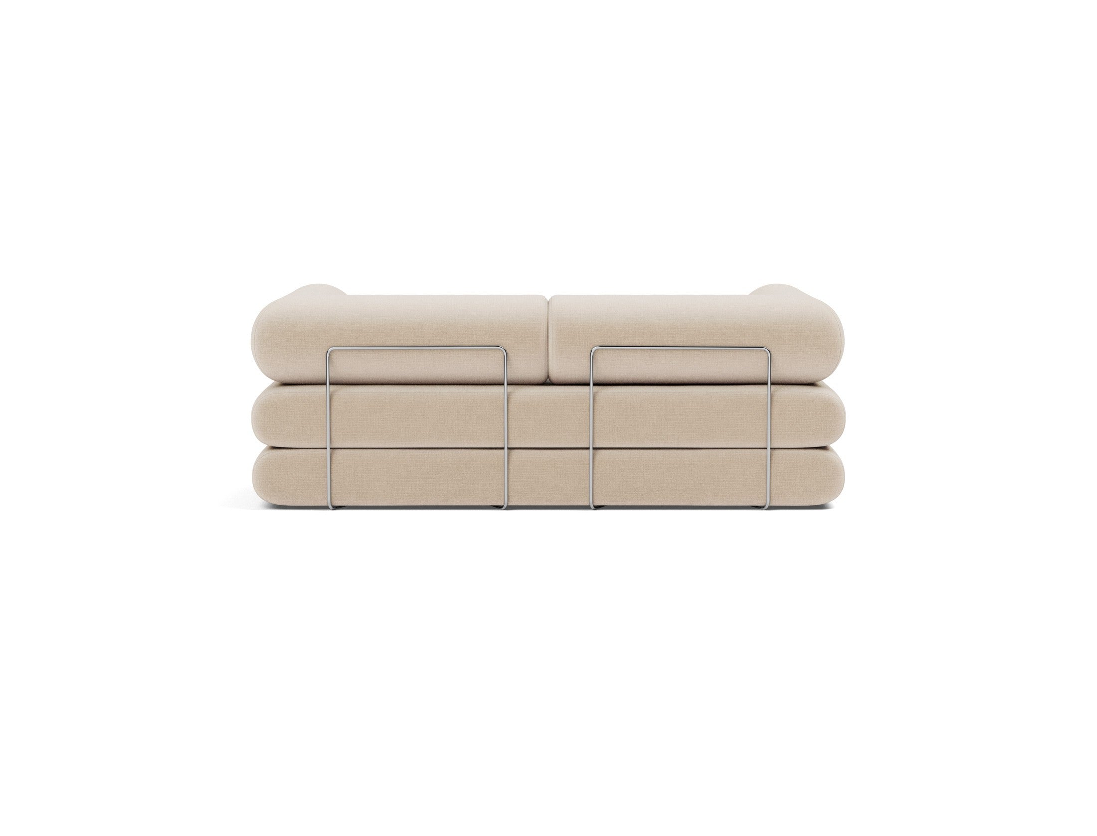 Circlus Tagesbett L-Shaped Armlehnen in 410 Esina Almond präsentiert im Onlineshop von KAQTU Design AG. Bettsofa ist von Innovation Living