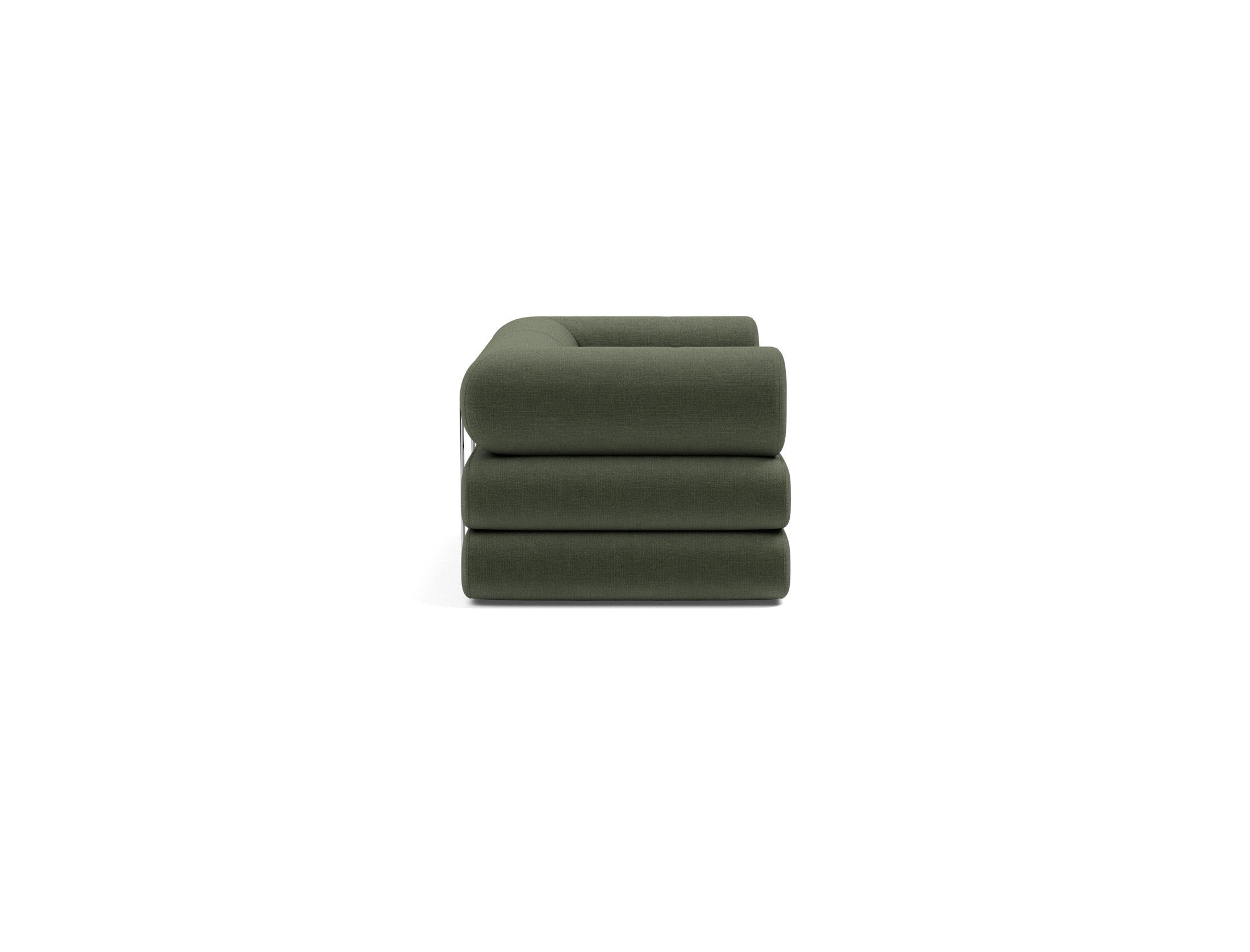 Circlus Tagesbett L-Shaped Armlehnen in 413 Esina Olive Green präsentiert im Onlineshop von KAQTU Design AG. Bettsofa ist von Innovation Living