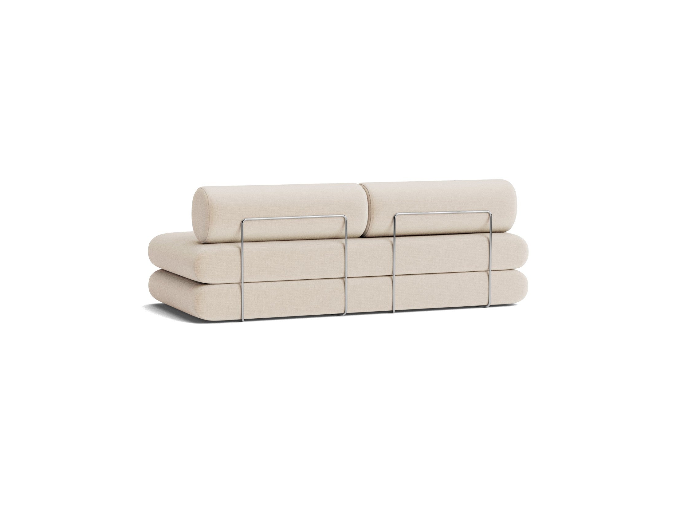 Circlus Tagesbett Mit Rückenpolstern in 410 Esina Almond präsentiert im Onlineshop von KAQTU Design AG. Bettsofa ist von Innovation Living