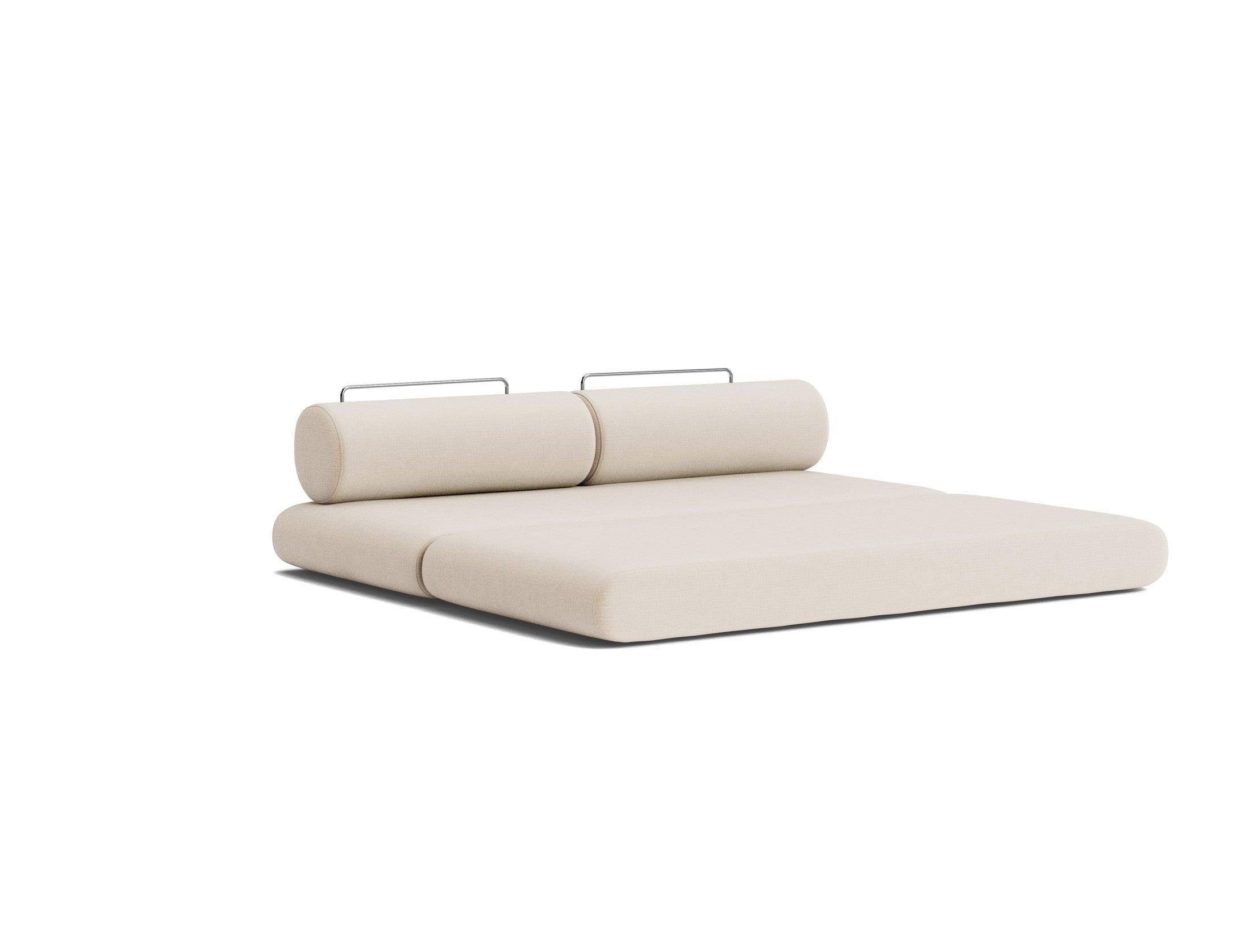 Circlus Tagesbett Mit Rückenpolstern in 410 Esina Almond präsentiert im Onlineshop von KAQTU Design AG. Bettsofa ist von Innovation Living