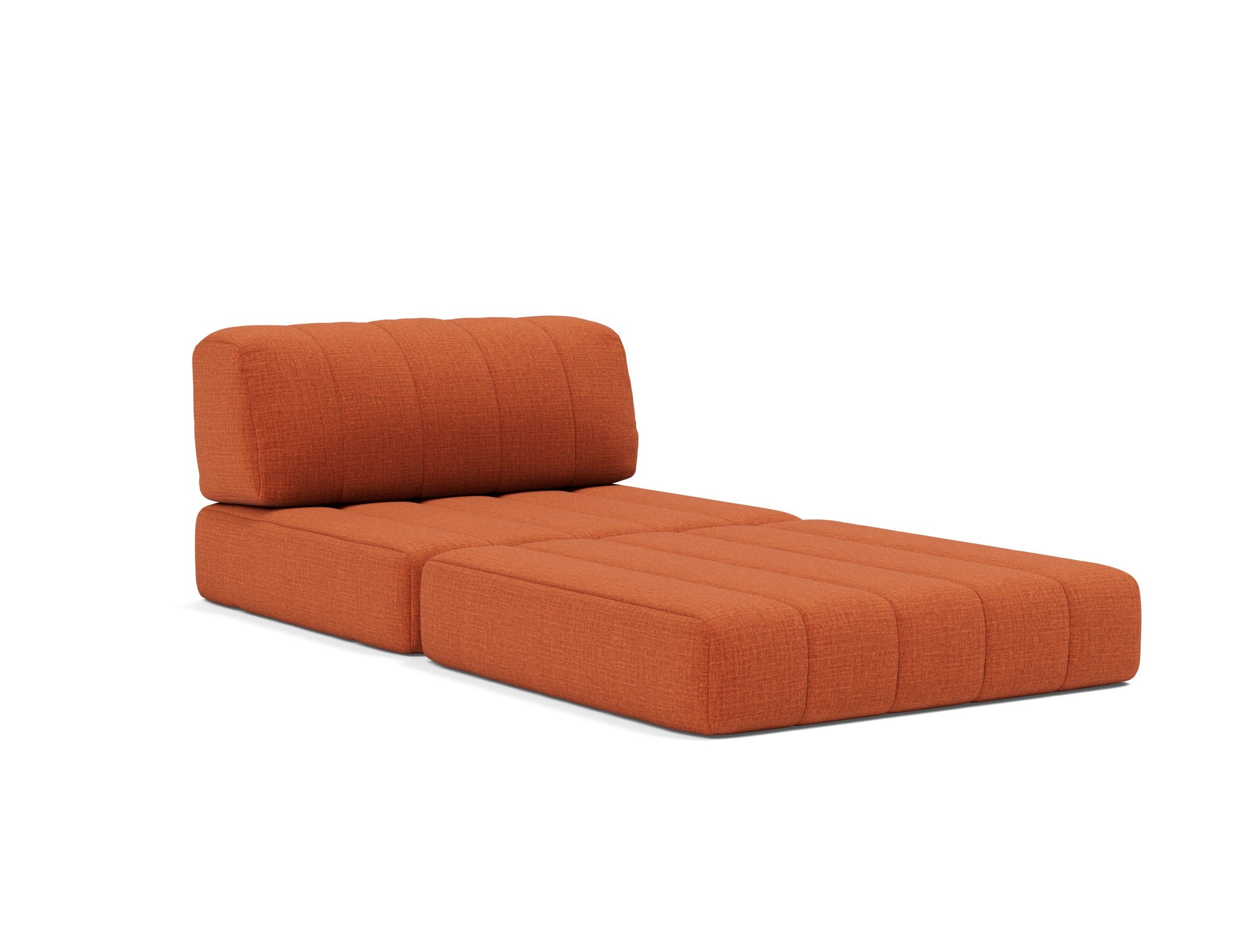 CozyPad Sessel in 412 Esina Rust Orange präsentiert im Onlineshop von KAQTU Design AG. Bettsessel ist von Innovation Living