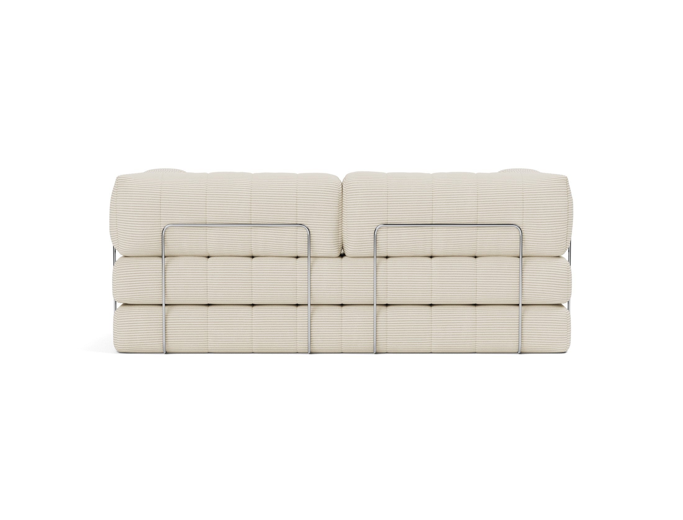 CozyPad Schlafsofa mit Armlehnen in 594 Corduroy Ivory präsentiert im Onlineshop von KAQTU Design AG. Bettsofa ist von Innovation Living