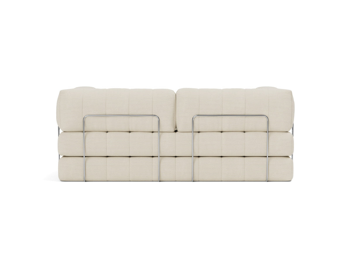 CozyPad Schlafsofa mit Armlehnen in 594 Corduroy Ivory präsentiert im Onlineshop von KAQTU Design AG. Bettsofa ist von Innovation Living