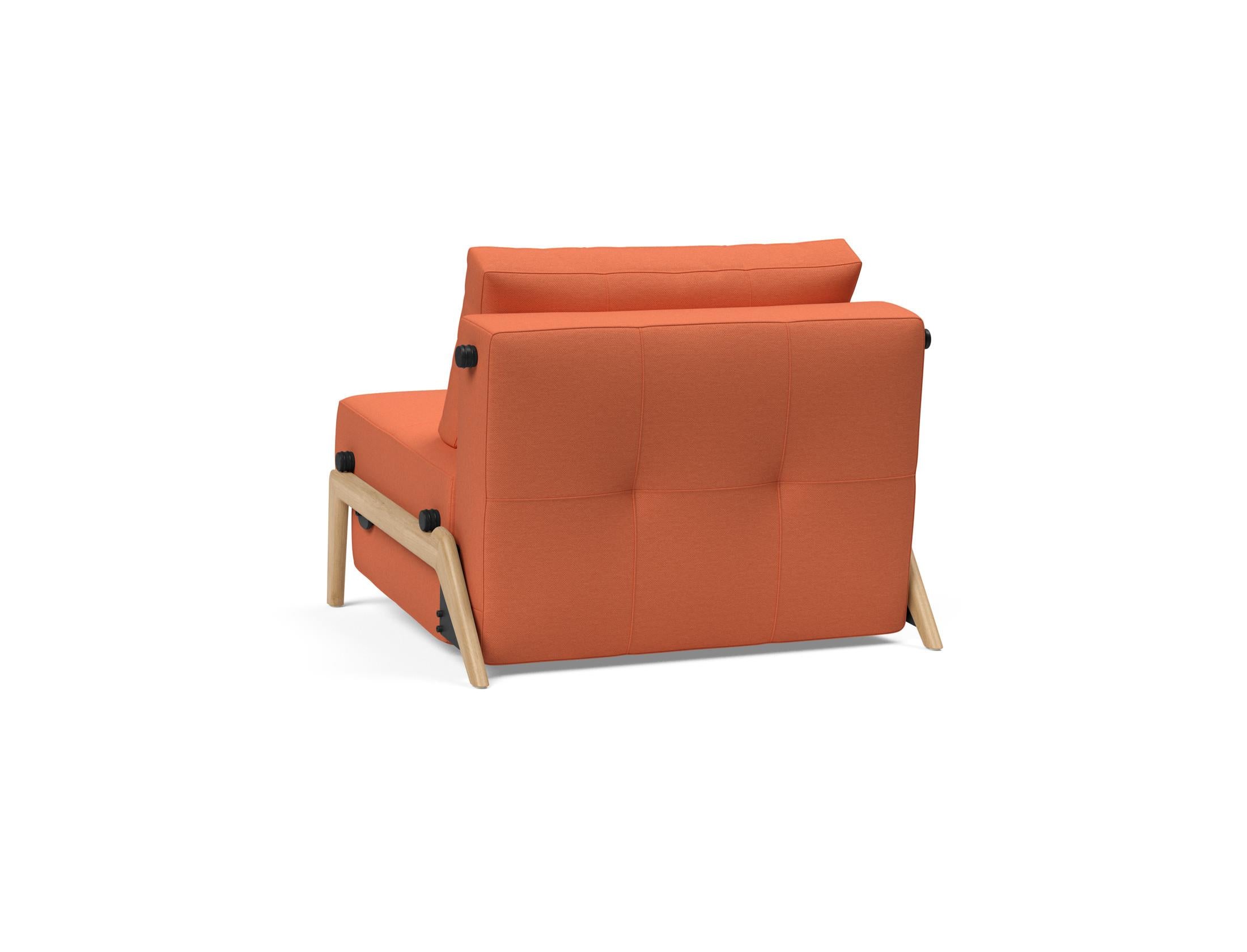 Cubed 02 Sessel 90 in Granit 565 präsentiert im Onlineshop von KAQTU Design AG. Bettsofa ist von Innovation Living