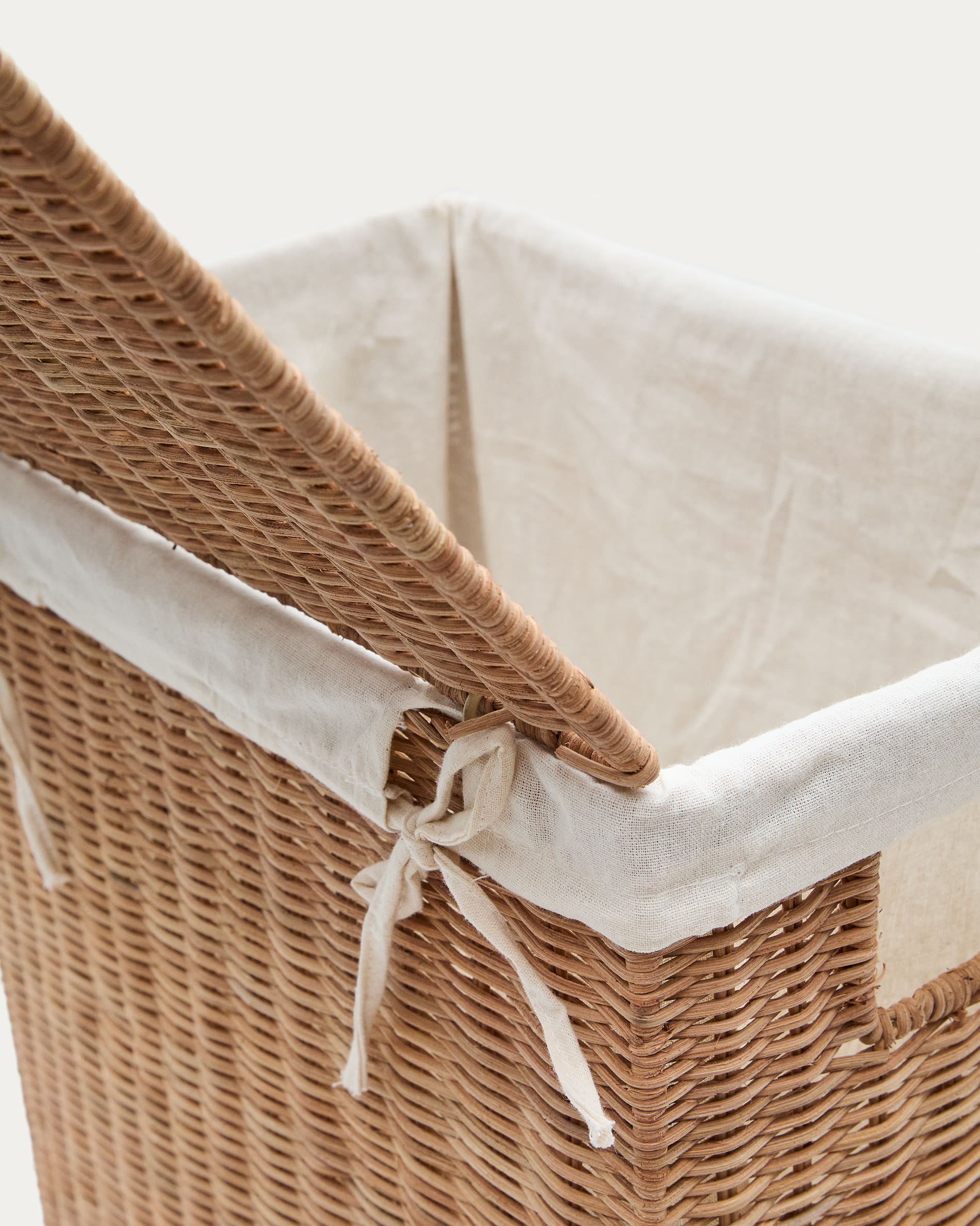 Set Indali made of 2 baskets made of rattan 44 x 27 cm/37 x 23 cm