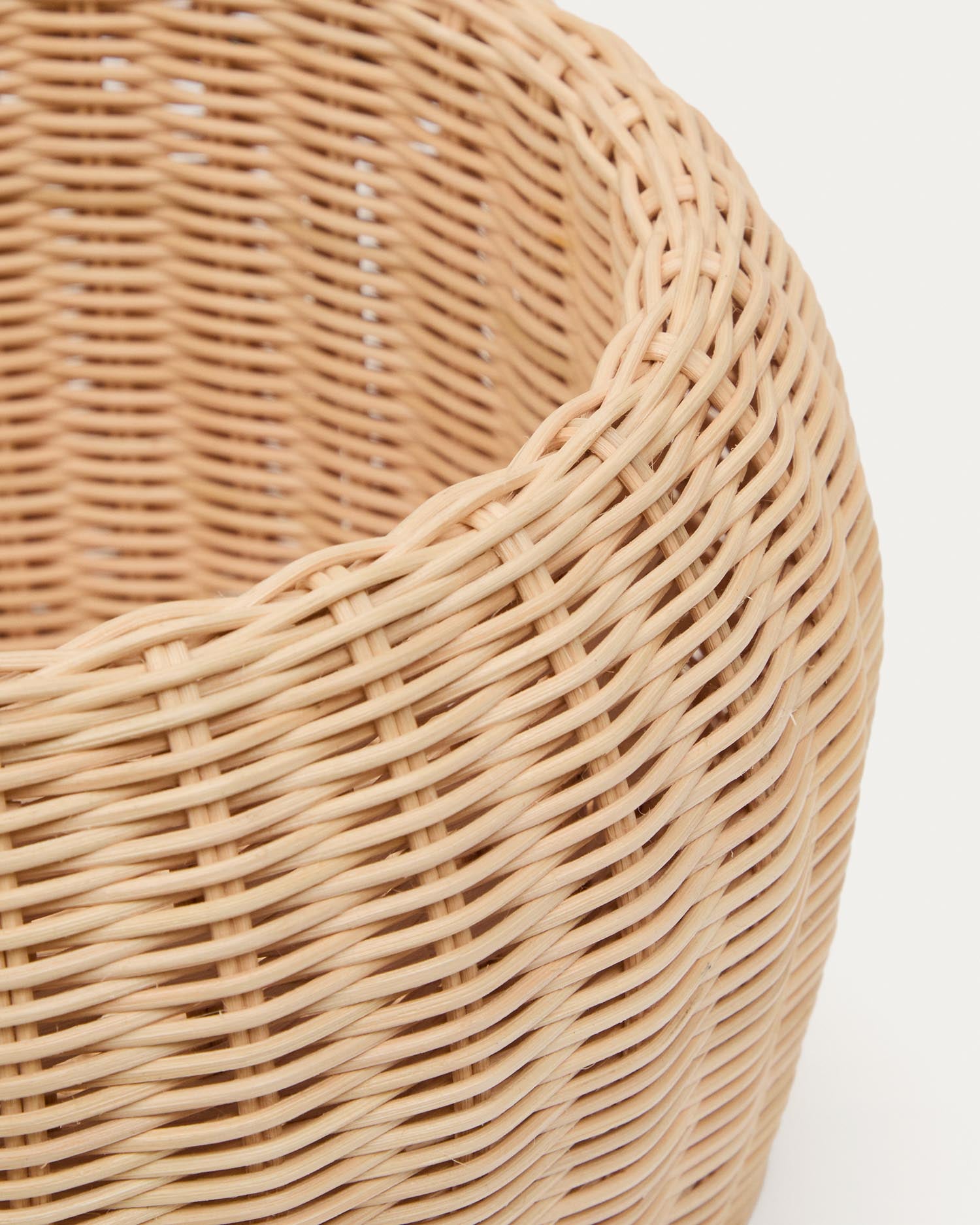 Rattanvase Zilna, 19 cm