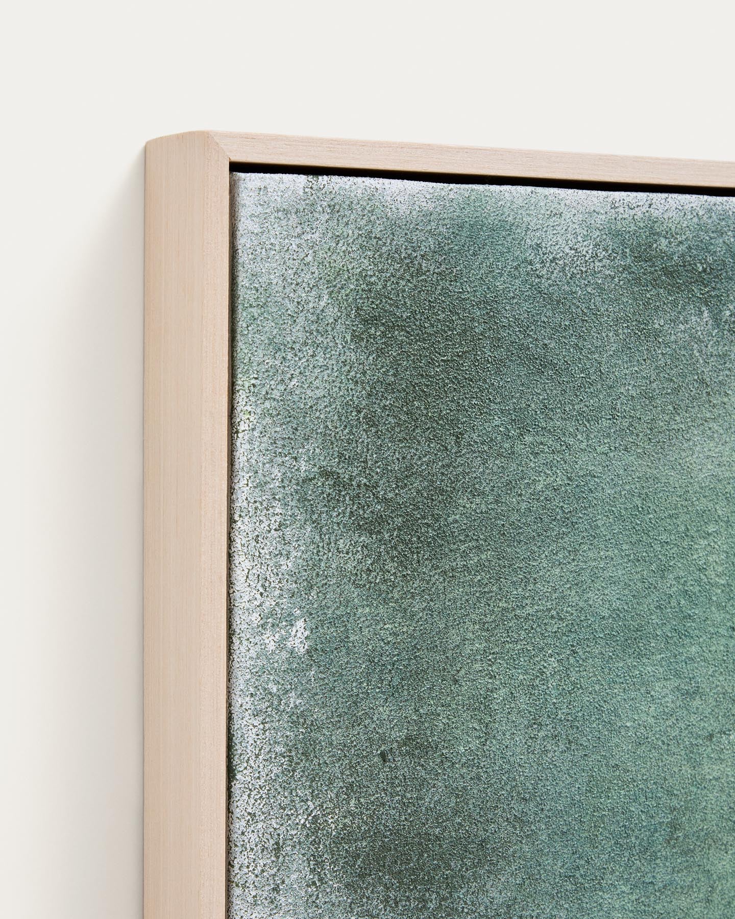 Abstraktes Bild Selnar, Grün, 60 x 90 cm in Grün präsentiert im Onlineshop von KAQTU Design AG. Bild ist von Kave Home