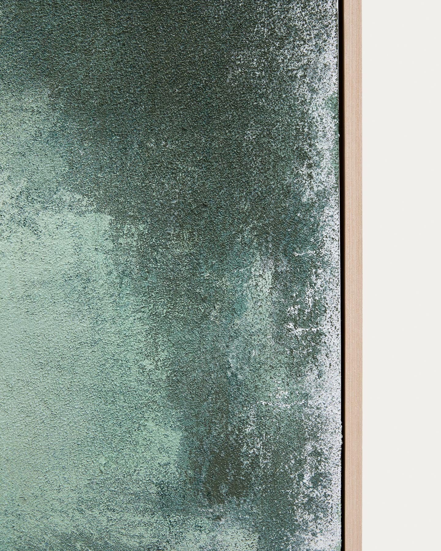 Abstraktes Bild Selnar, Grün, 60 x 90 cm in Grün präsentiert im Onlineshop von KAQTU Design AG. Bild ist von Kave Home