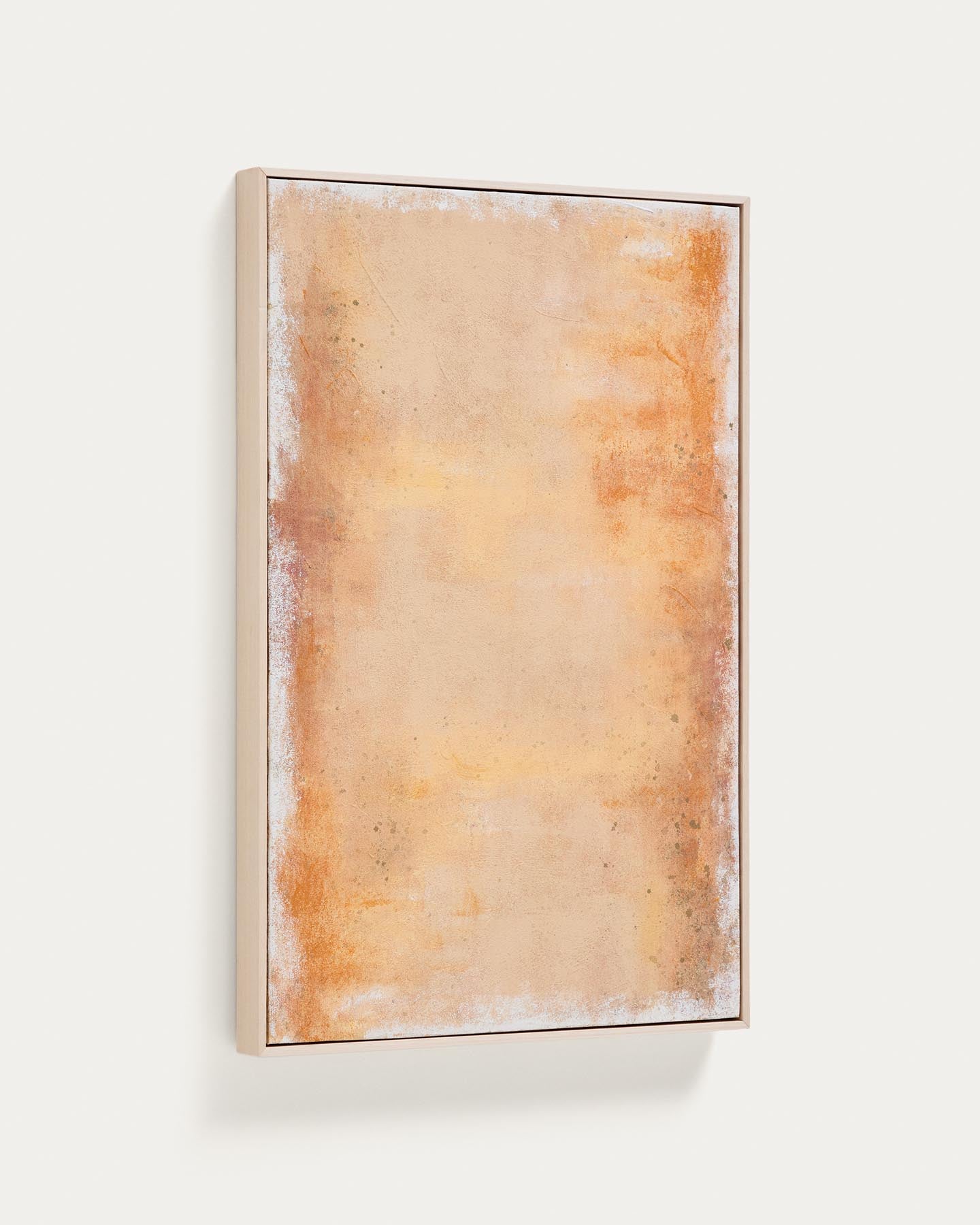 Abstraktes Bild Selnar, Gelb, 60 x 90 cm in Orange präsentiert im Onlineshop von KAQTU Design AG. Bild ist von Kave Home