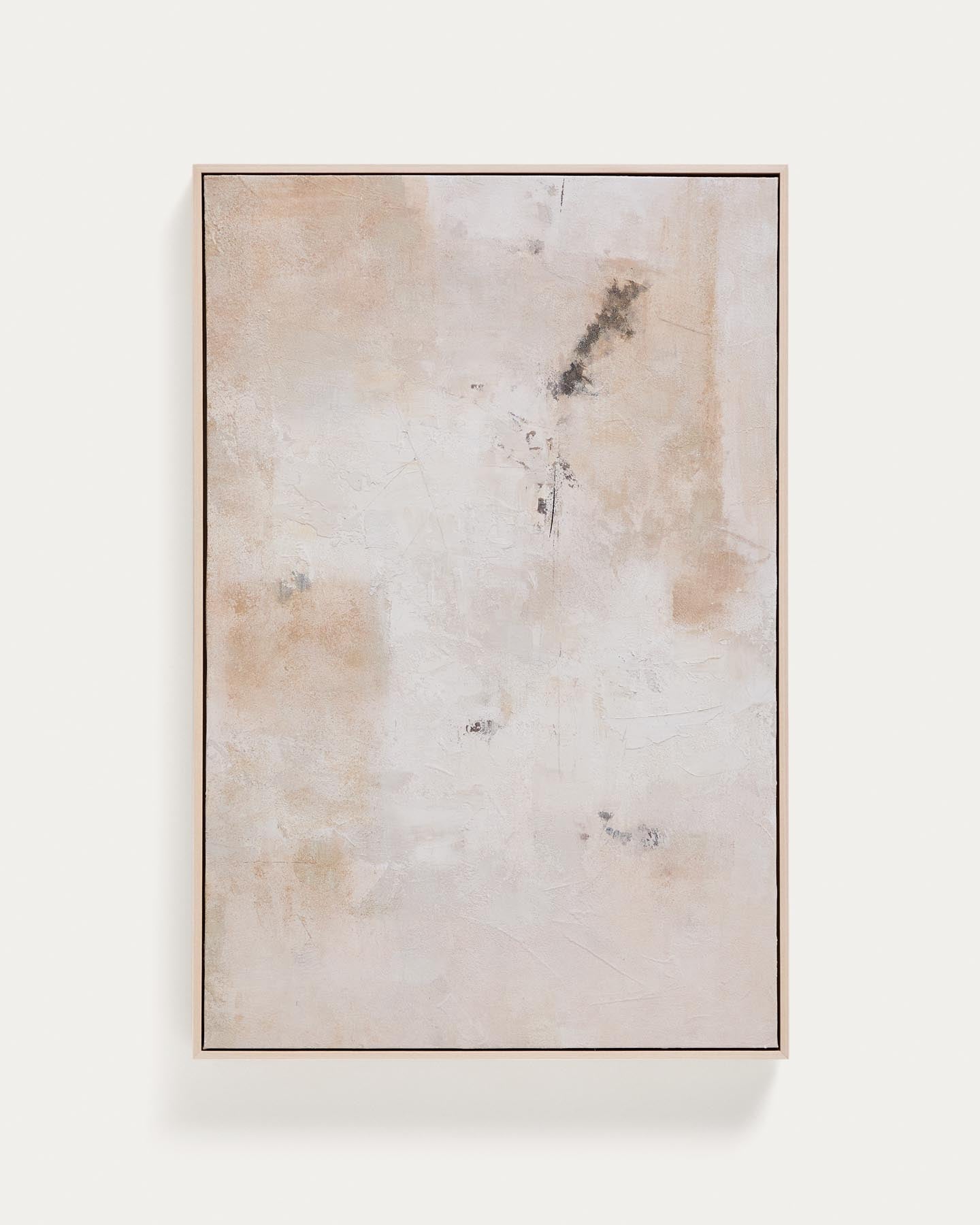 Abstraktes Bild Silpa, Beige, 60 x 90 cm in Beige präsentiert im Onlineshop von KAQTU Design AG. Bild ist von Kave Home