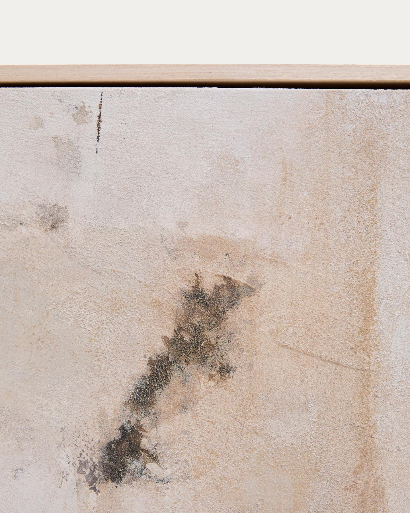 Abstraktes Bild Silpa, Beige, 60 x 90 cm in Beige präsentiert im Onlineshop von KAQTU Design AG. Bild ist von Kave Home