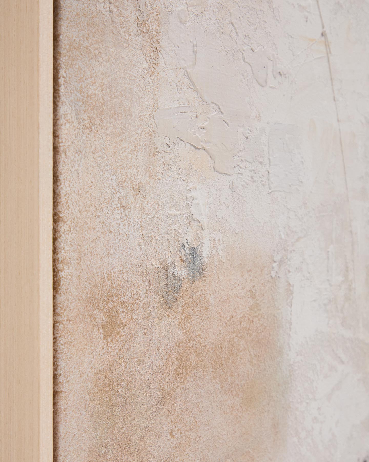 Abstraktes Bild Silpa, Beige, 60 x 90 cm in Beige präsentiert im Onlineshop von KAQTU Design AG. Bild ist von Kave Home