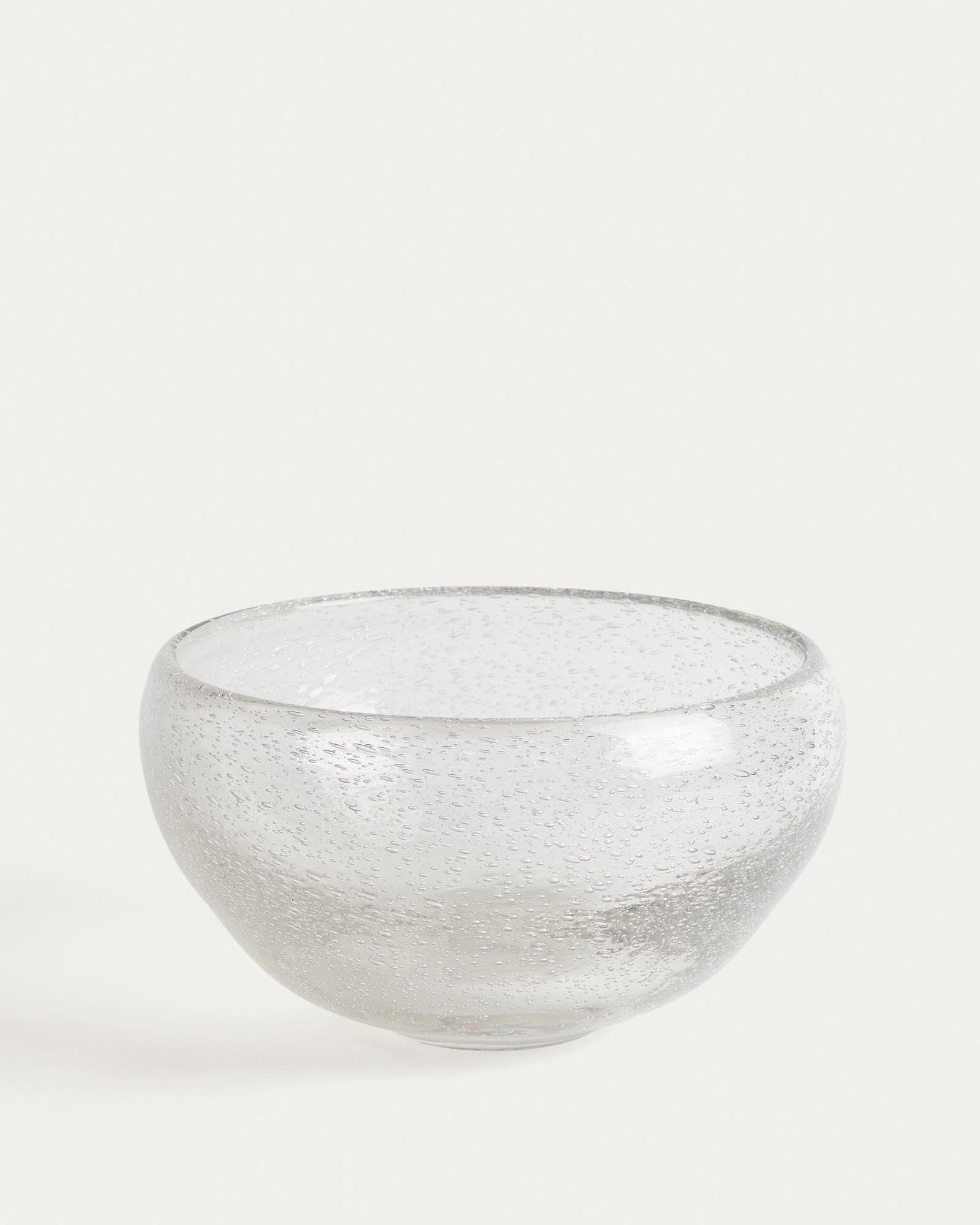 Tafelaufsatz Sirau aus transparentem Glas Ø 29,8 cm in Transparent präsentiert im Onlineshop von KAQTU Design AG. Vase ist von Kave Home