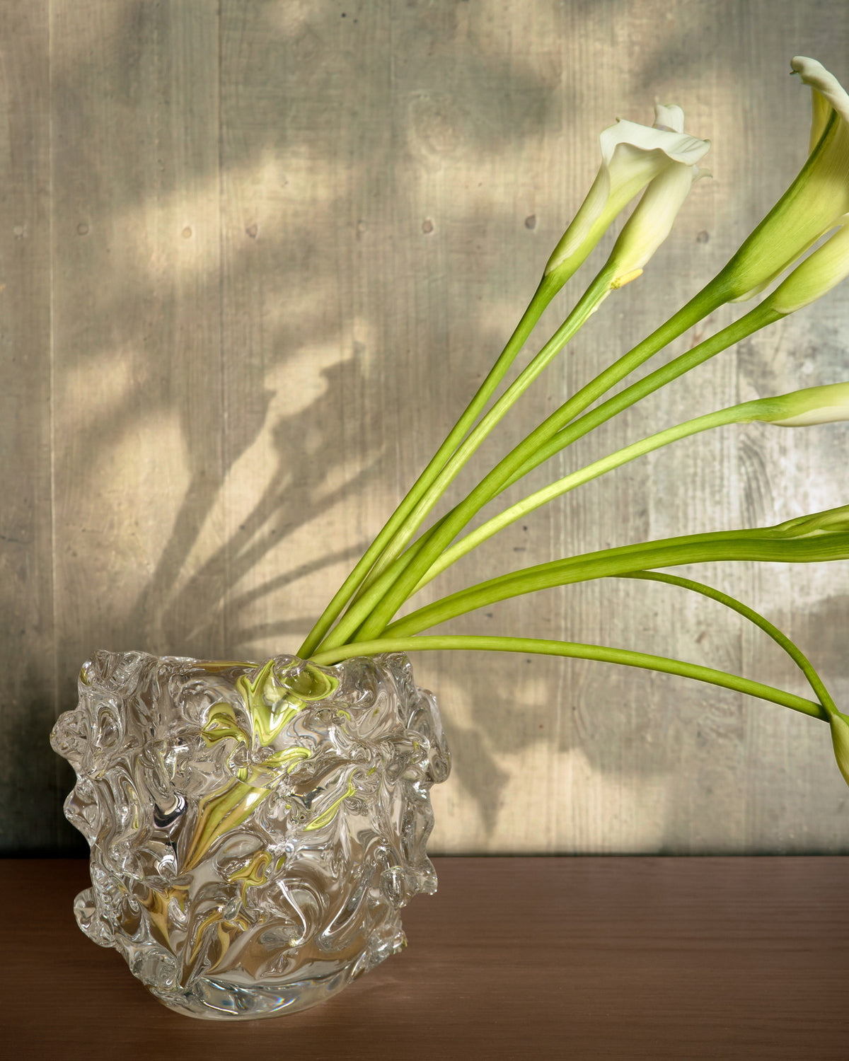 Tafelaufsatz Vorma aus transparentem Glas Ø 17,5 cm in Transparent präsentiert im Onlineshop von KAQTU Design AG. Vase ist von Kave Home
