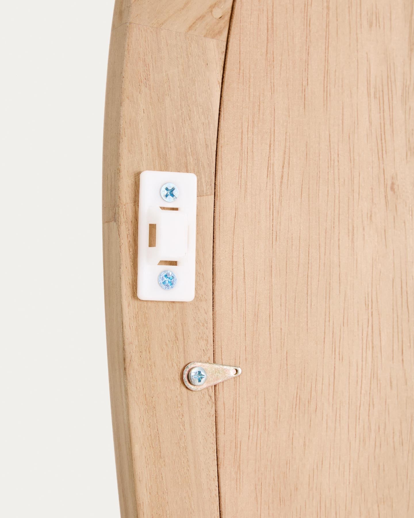 Spiegel Alura aus Teakholz 94,6 x 192,1 cm FSC 100 % in Braun präsentiert im Onlineshop von KAQTU Design AG. Spiegel ist von Kave Home