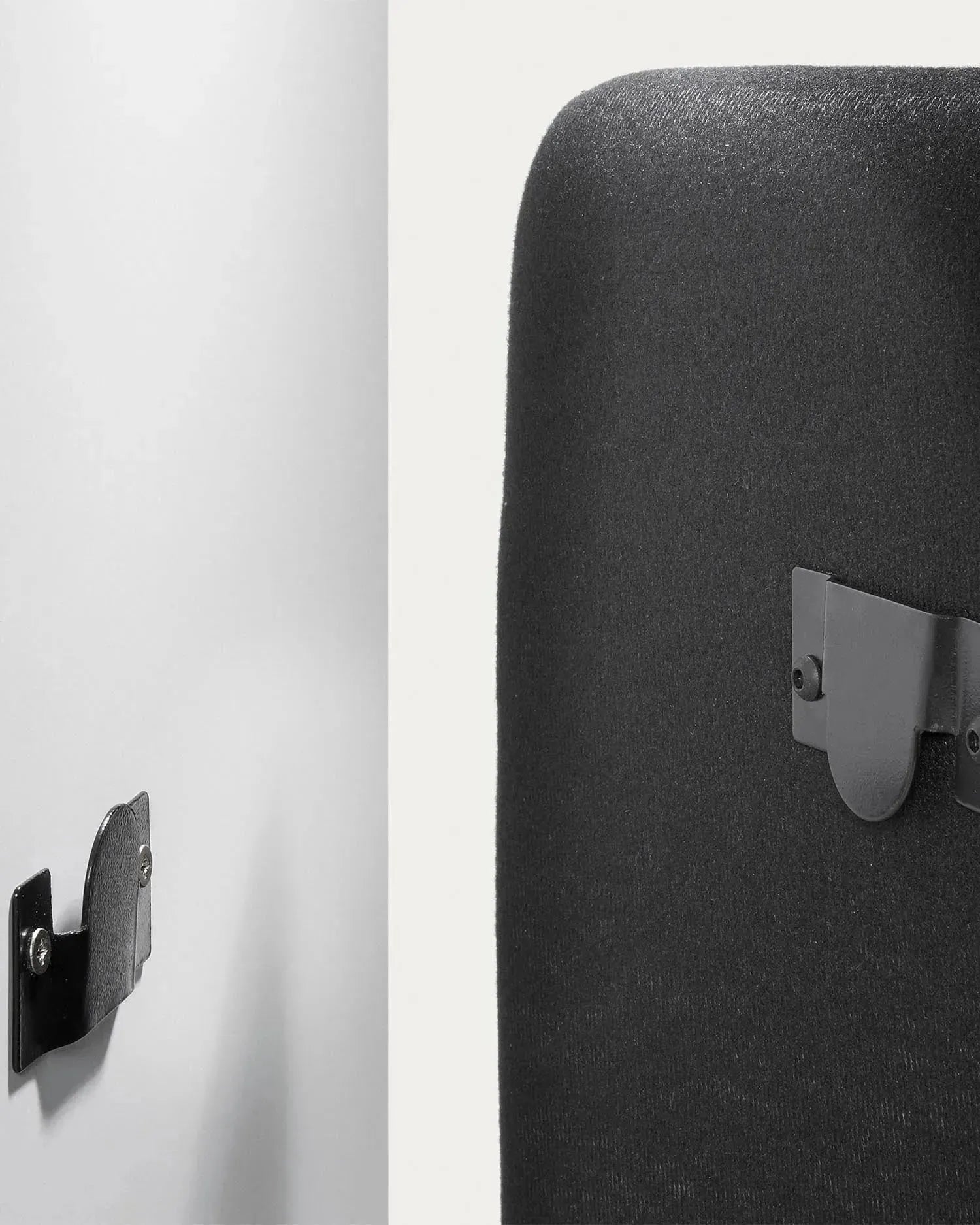 Das Dyla-Kopfteil in Schwarz vereint Stil und Funktionalität mit abnehmbarem Bezug und nachhaltigen Materialien.