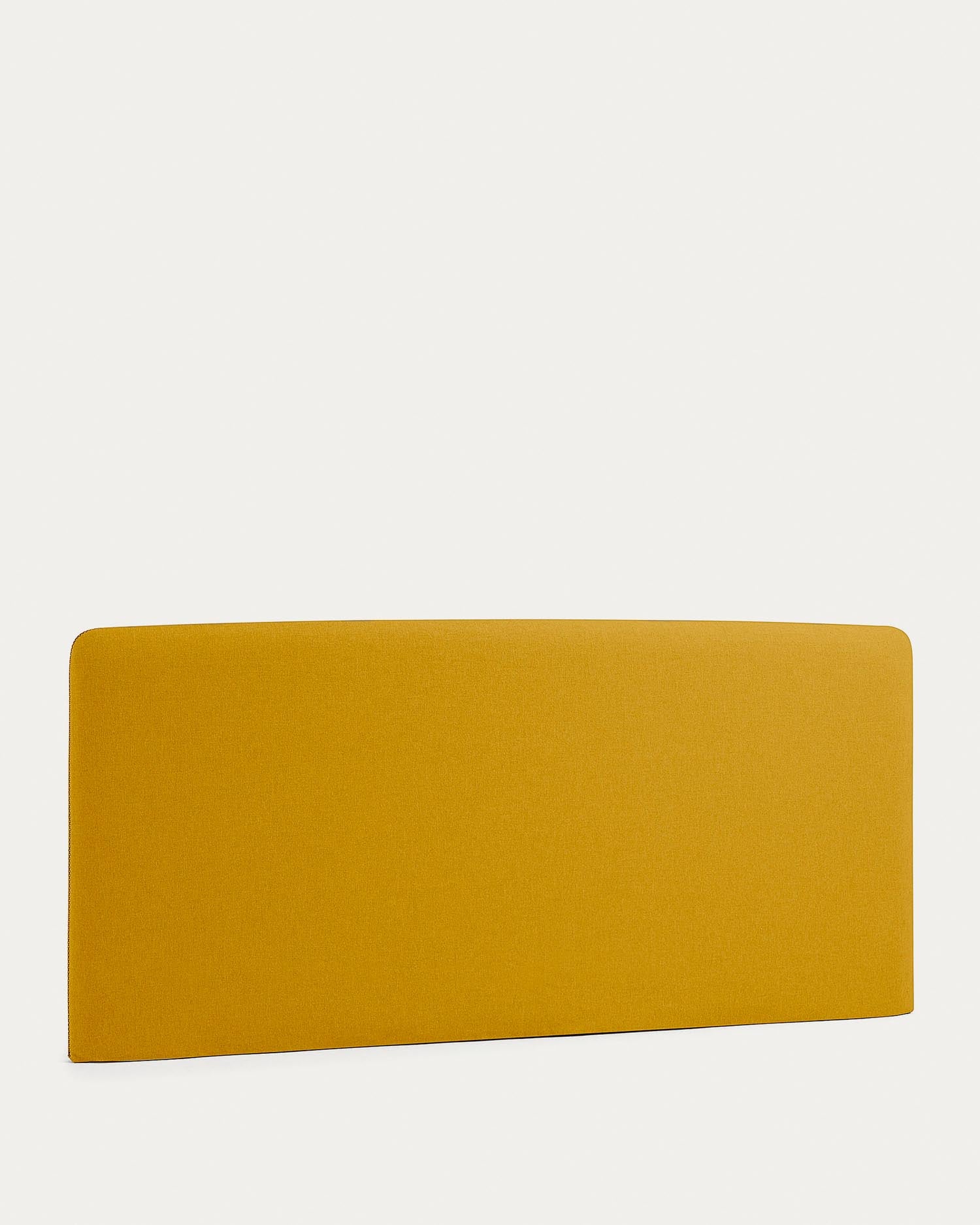 Dyla cover for bed head part in mustard yellow for bed 150 cm