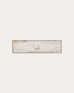 Quadro astratto Selnar grigio 122 x 32 cm