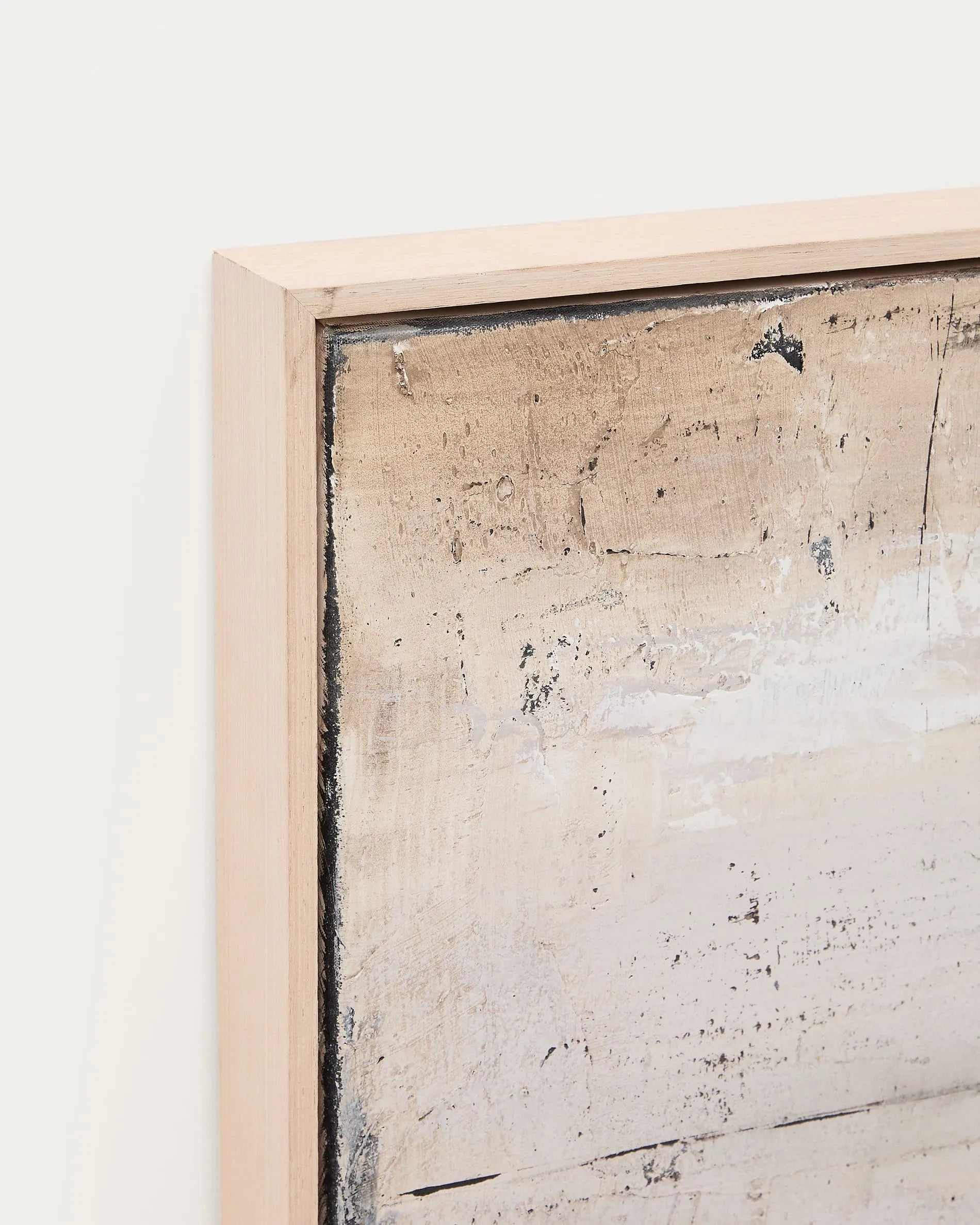 Elegantes Kunstwerk in Grautönen, das mit abstrakter Tiefe und Textur jeden Raum stilvoll bereichert.