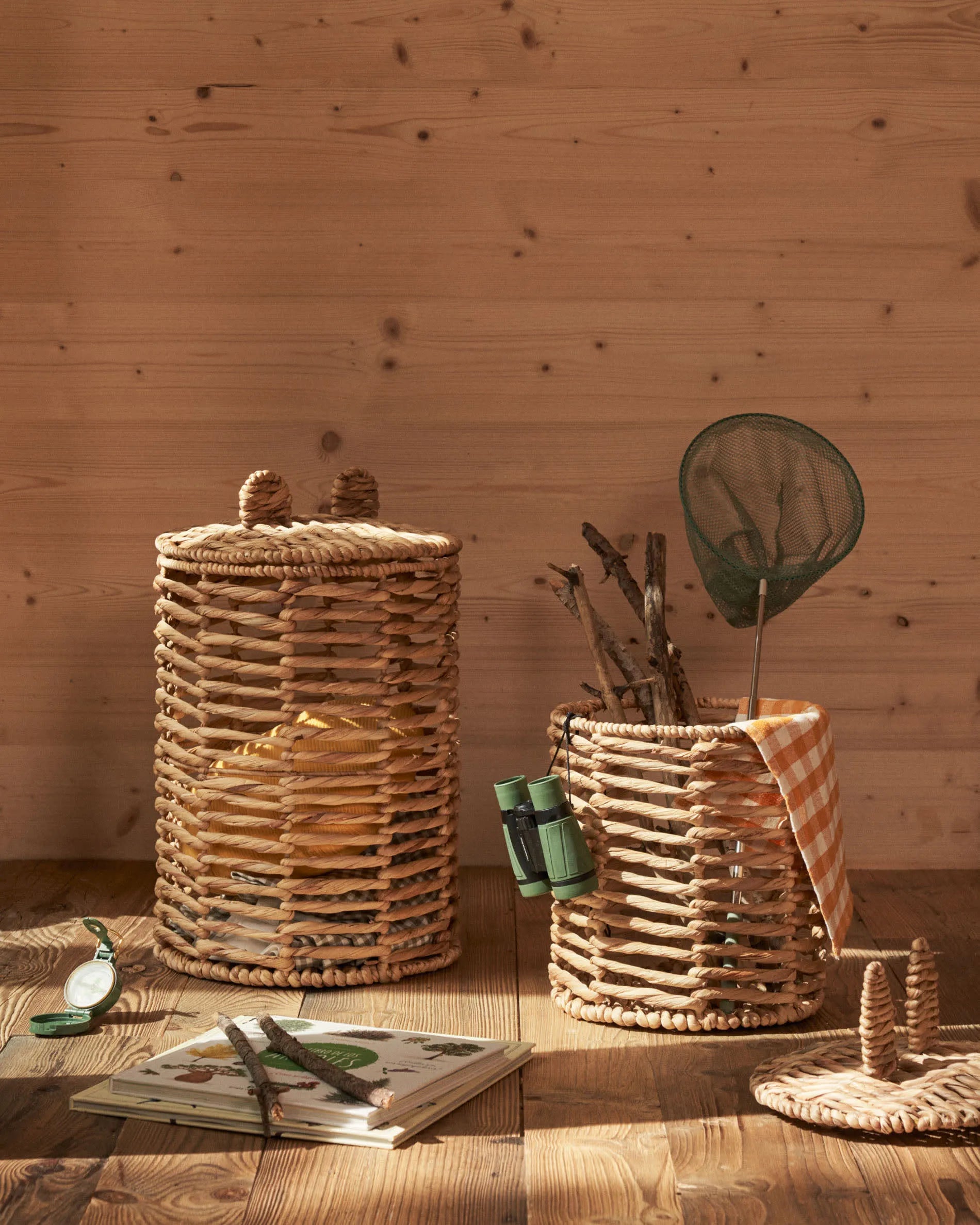 Stilvolle Venezia Körbe: Perfekte Ordnung im Kinderzimmer mit natürlichem Look und langlebigem Design. Ideal für Spielzeug und mehr.