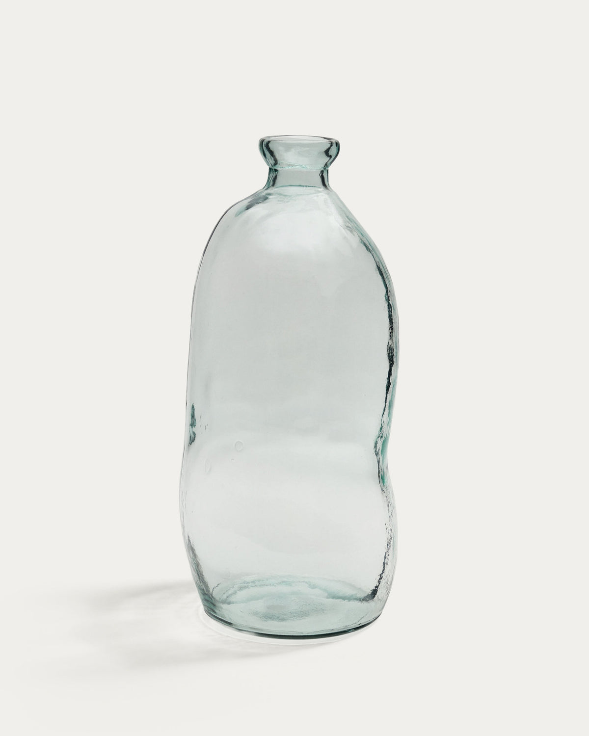 Brenna Vase aus transparentem Glas 100% recycelt 73 cm in Klar präsentiert im Onlineshop von KAQTU Design AG. Vase ist von Kave Home
