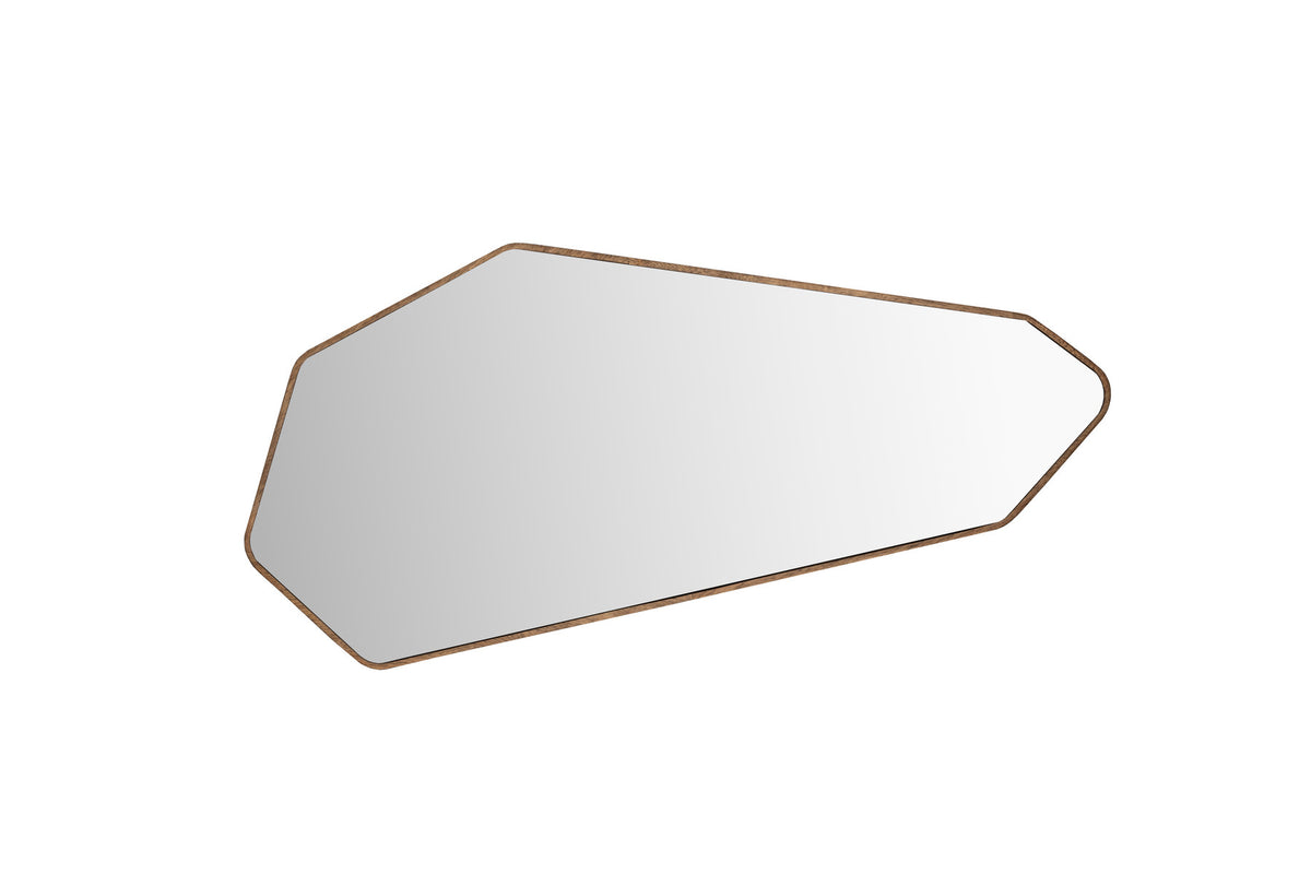 Basil Mirror in Braun präsentiert im Onlineshop von KAQTU Design AG. Wandspiegel ist von Dutchbone