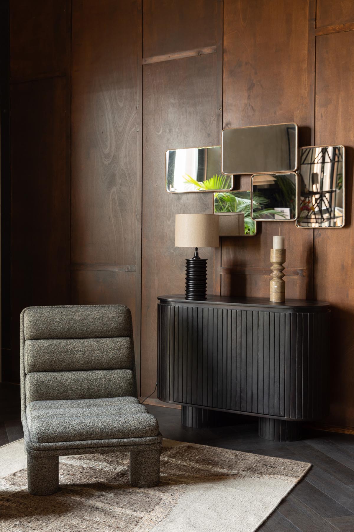 Kenji Cabinet in Braun präsentiert im Onlineshop von KAQTU Design AG. Cabinet ist von Dutchbone