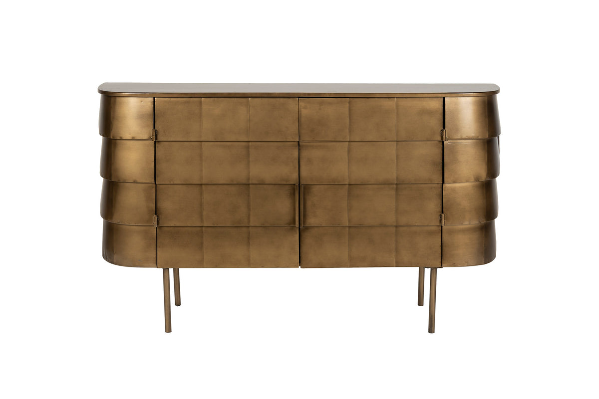 Hanna Sideboard in Gold präsentiert im Onlineshop von KAQTU Design AG. Sideboard ist von Dutchbone