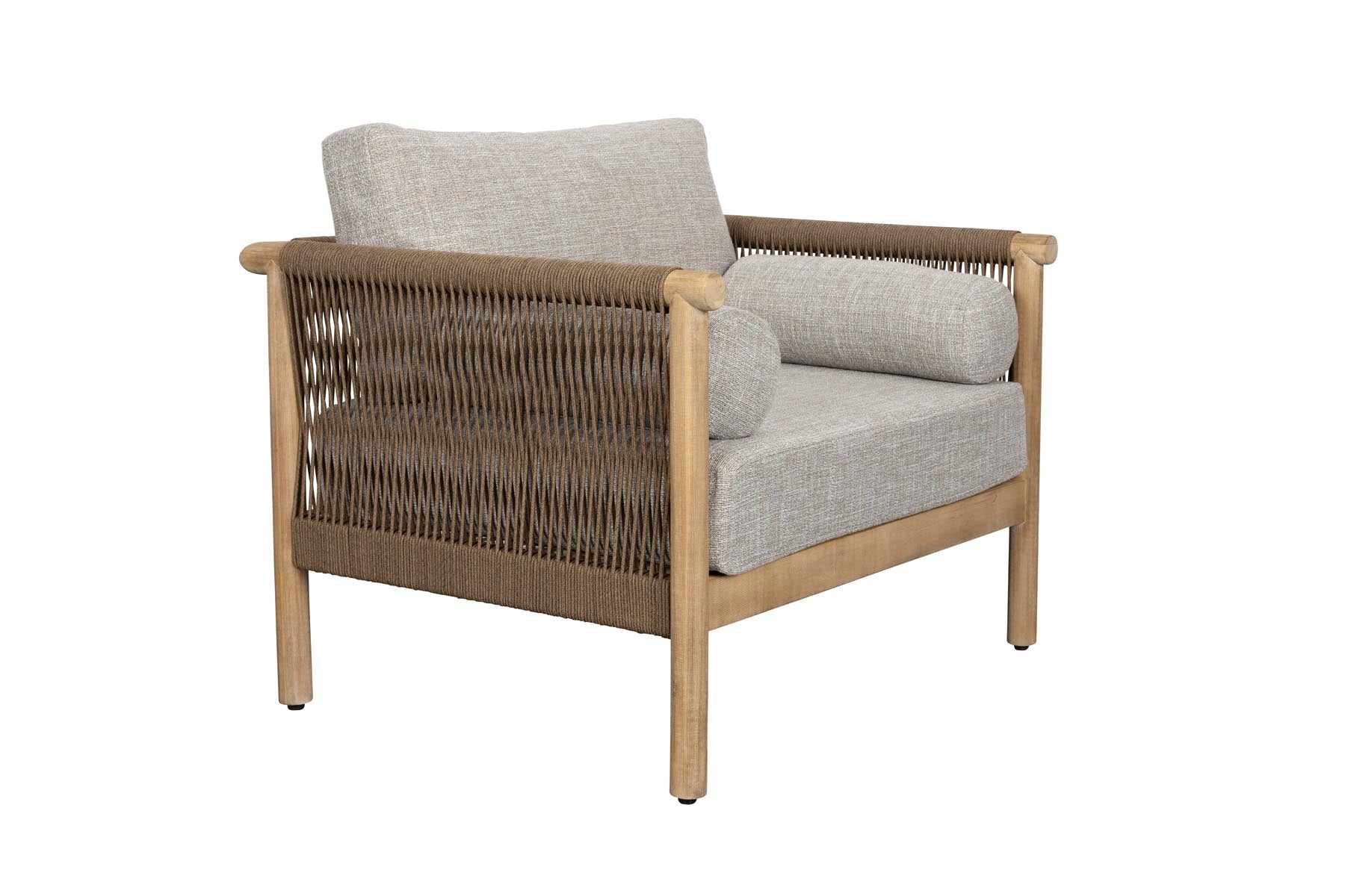Loungeset Oasis (Sofa + Kaffeetisch + 2 Liegestühle) in Beige präsentiert im Onlineshop von KAQTU Design AG. Loungeset ist von Dutchbone