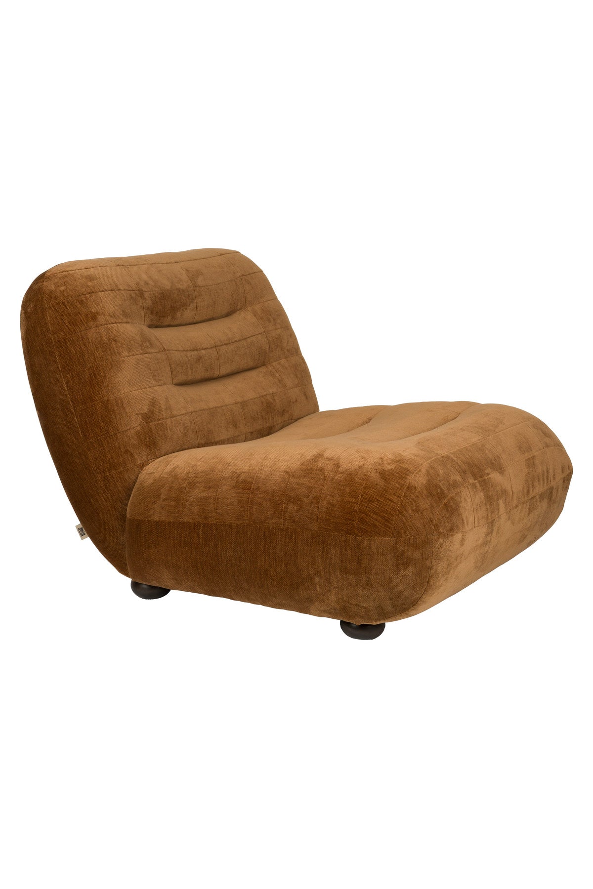 Loungesessel Wyatt in Cognac präsentiert im Onlineshop von KAQTU Design AG. Sessel ist von Dutchbone
