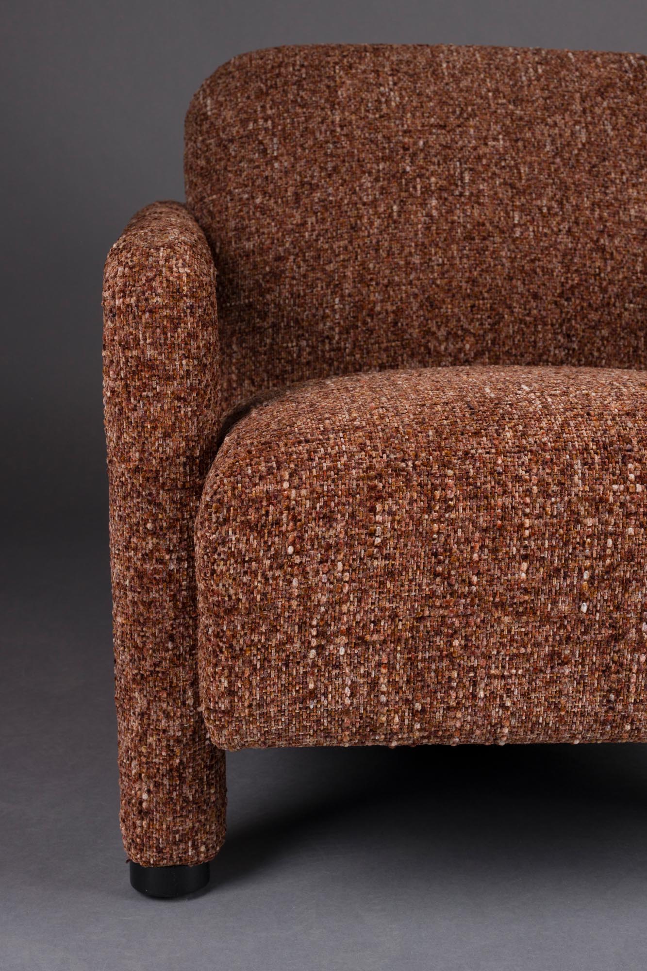 Sessel Kent Bordeaux Red in Rot präsentiert im Onlineshop von KAQTU Design AG. Sessel ist von Dutchbone