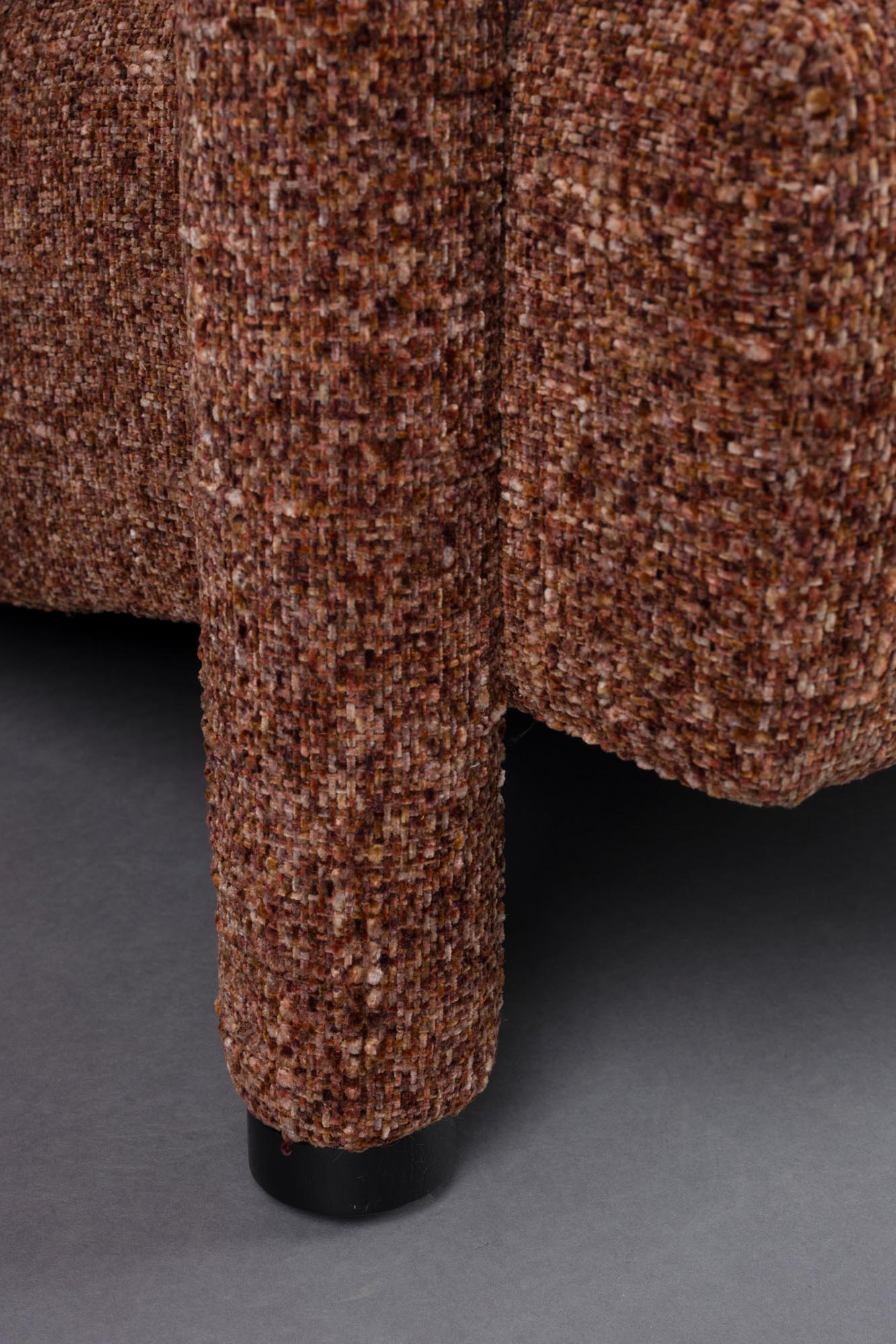 Sessel Kent Bordeaux Red in Rot präsentiert im Onlineshop von KAQTU Design AG. Sessel ist von Dutchbone