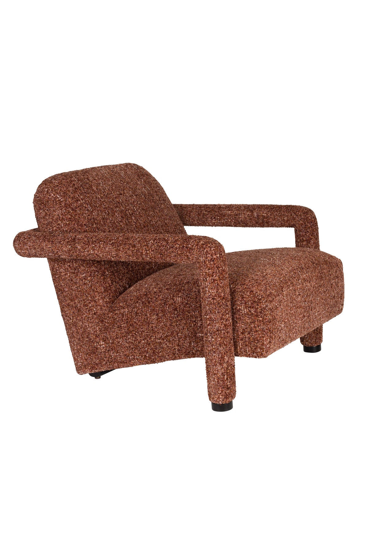 Sessel Kent Bordeaux Red in Rot präsentiert im Onlineshop von KAQTU Design AG. Sessel ist von Dutchbone