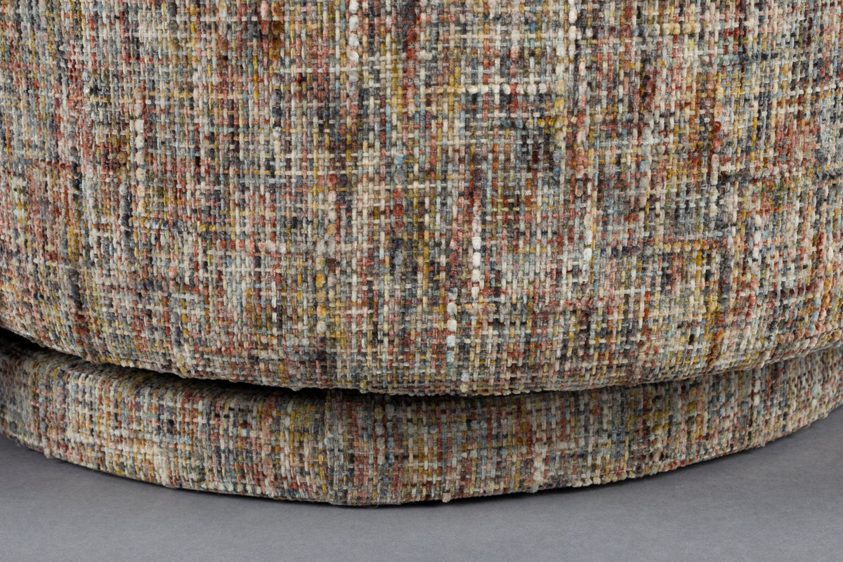 Sessel Rose Multicolour in Beige präsentiert im Onlineshop von KAQTU Design AG. Drehsessel ist von Dutchbone