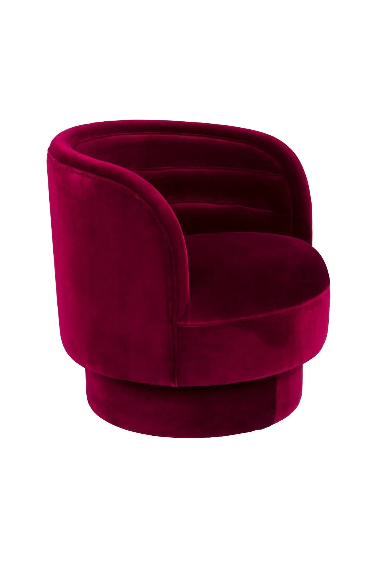 Sessel Dorothy in Rot präsentiert im Onlineshop von KAQTU Design AG. Sessel ist von Dutchbone