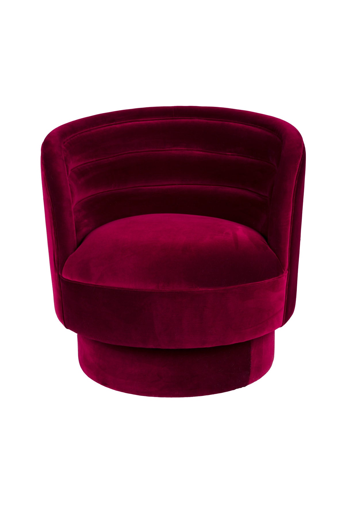 Sessel Dorothy in Rot präsentiert im Onlineshop von KAQTU Design AG. Drehsessel ist von Dutchbone