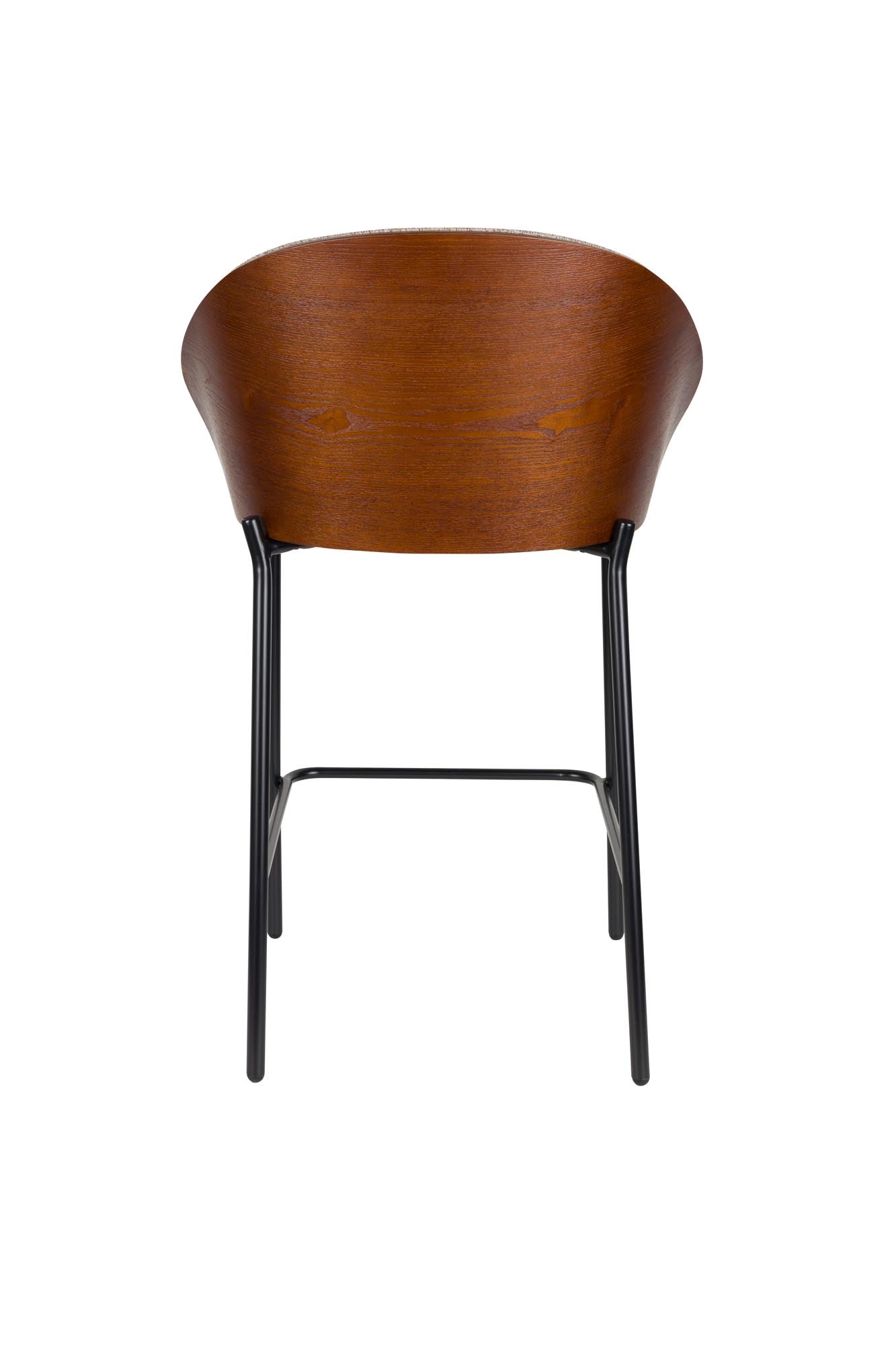 Barstuhl Rodin Beige in Schwarz präsentiert im Onlineshop von KAQTU Design AG. Barstuhl ist von Dutchbone