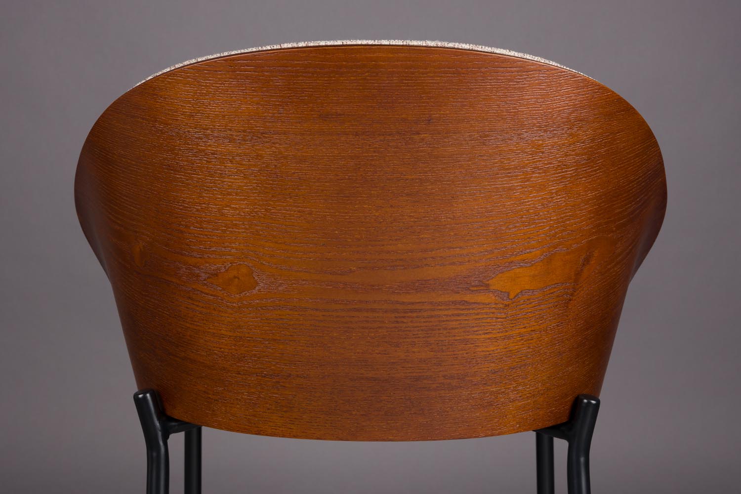 Barstuhl Rodin Beige in Schwarz präsentiert im Onlineshop von KAQTU Design AG. Barstuhl ist von Dutchbone