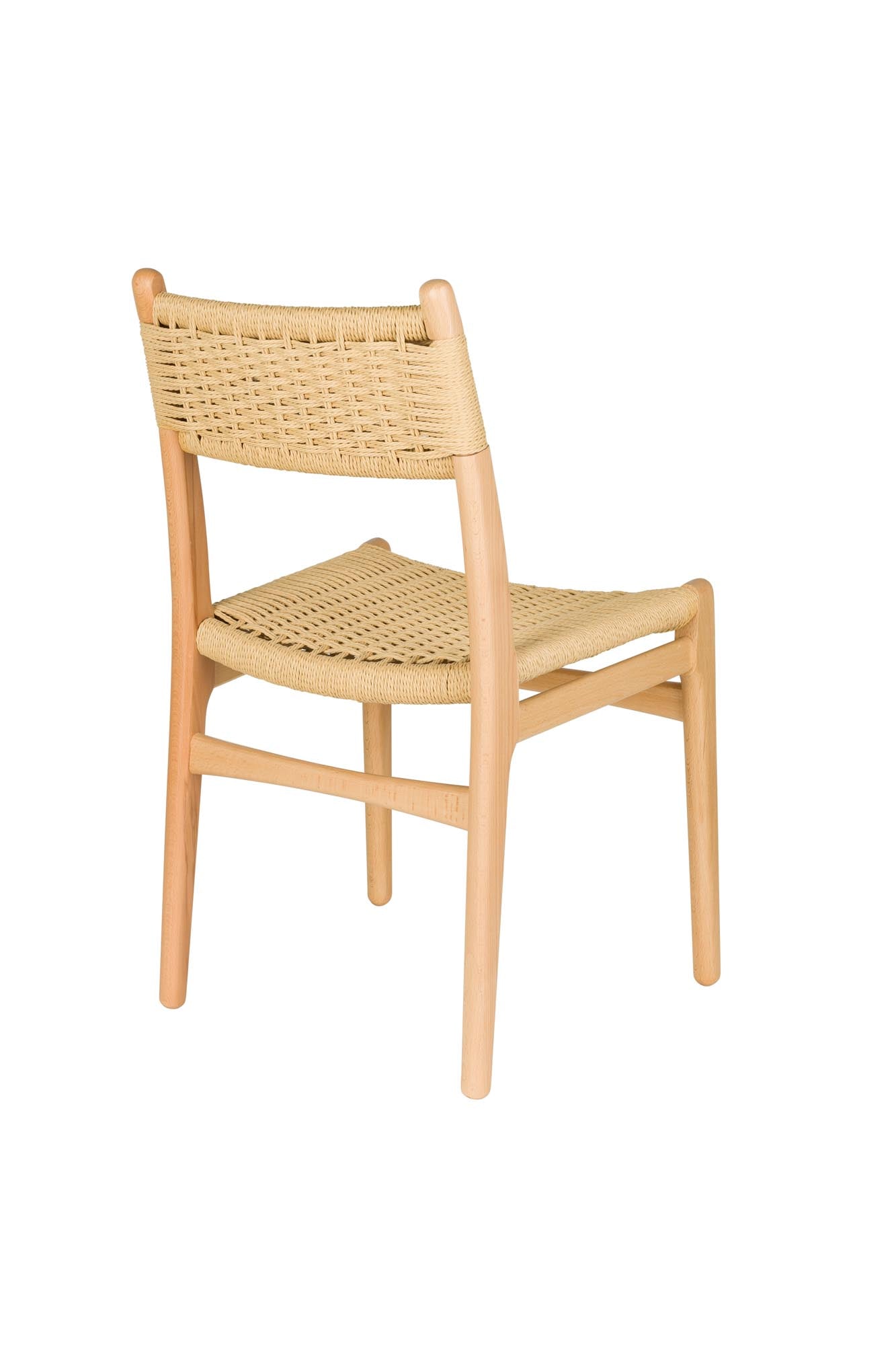 Stuhl Cecile Natural in Beige präsentiert im Onlineshop von KAQTU Design AG. Stuhl ist von Dutchbone