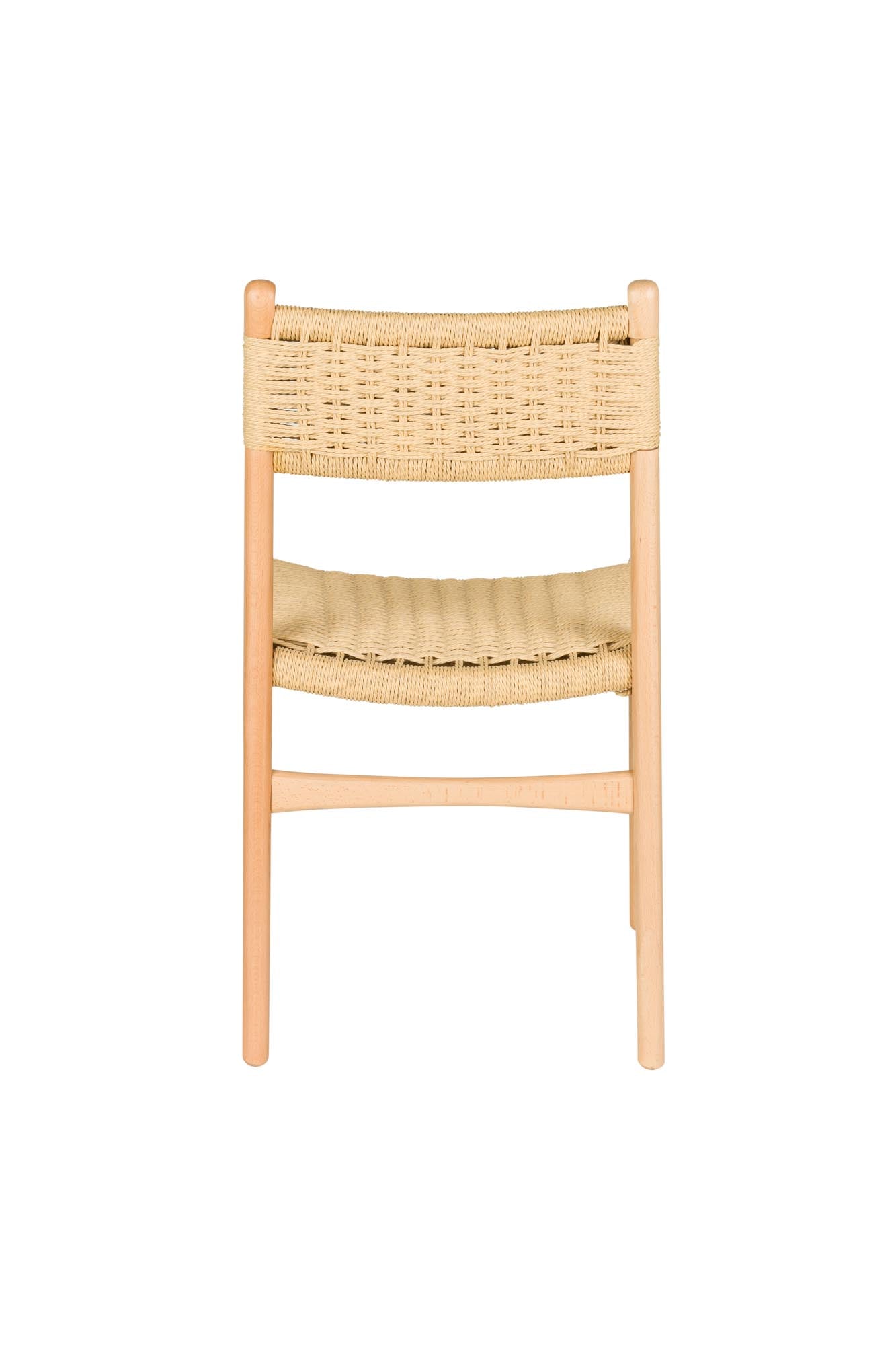 Stuhl Cecile Natural in Beige präsentiert im Onlineshop von KAQTU Design AG. Stuhl ist von Dutchbone