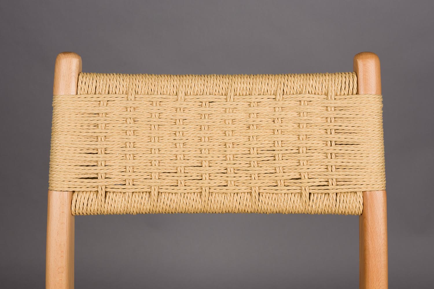 Stuhl Cecile Natural in Beige präsentiert im Onlineshop von KAQTU Design AG. Stuhl ist von Dutchbone