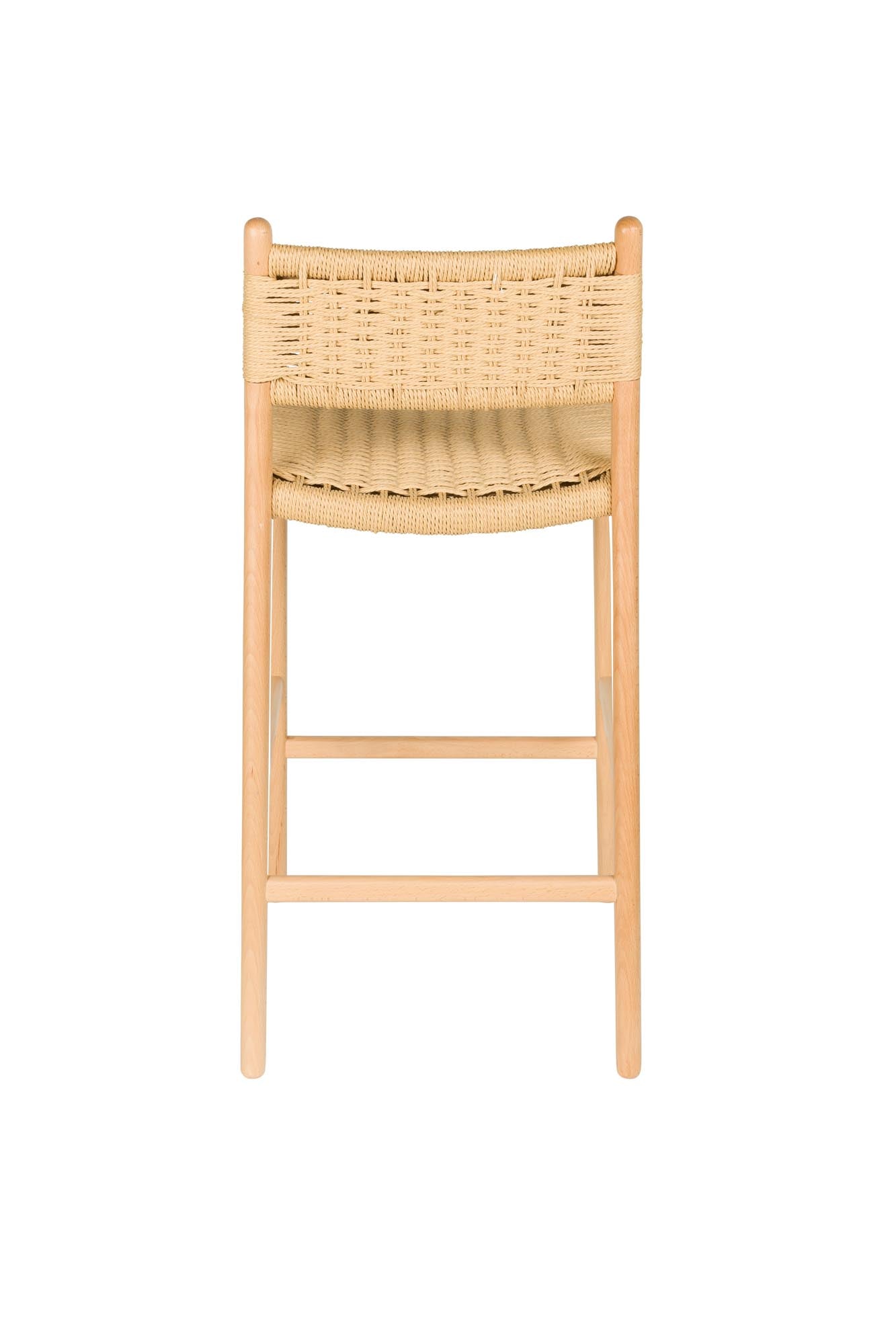 Barstuhl Cecile in Natural präsentiert im Onlineshop von KAQTU Design AG. Barstuhl ist von Dutchbone